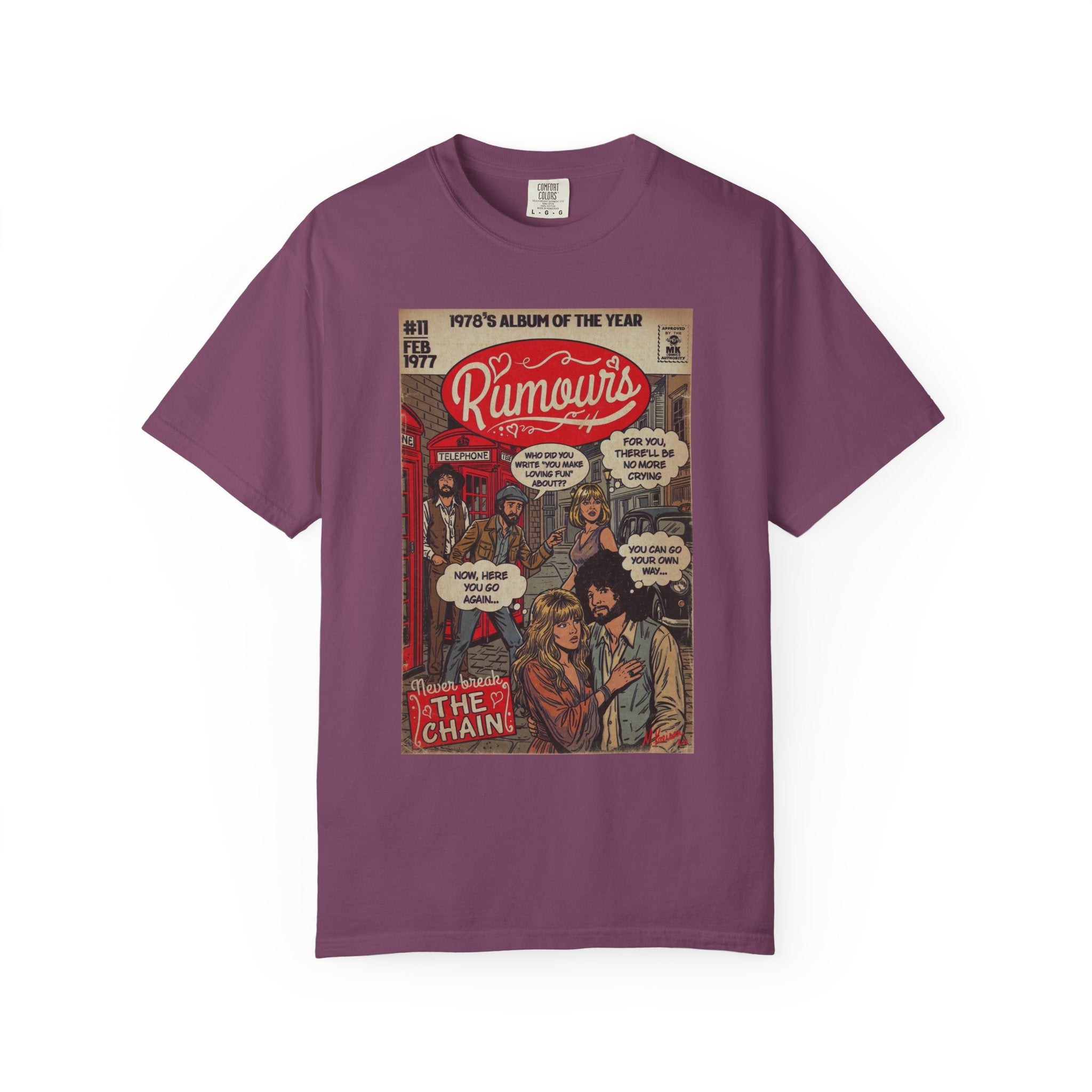 Rumours - Unisex Comfort Colors T-shirt