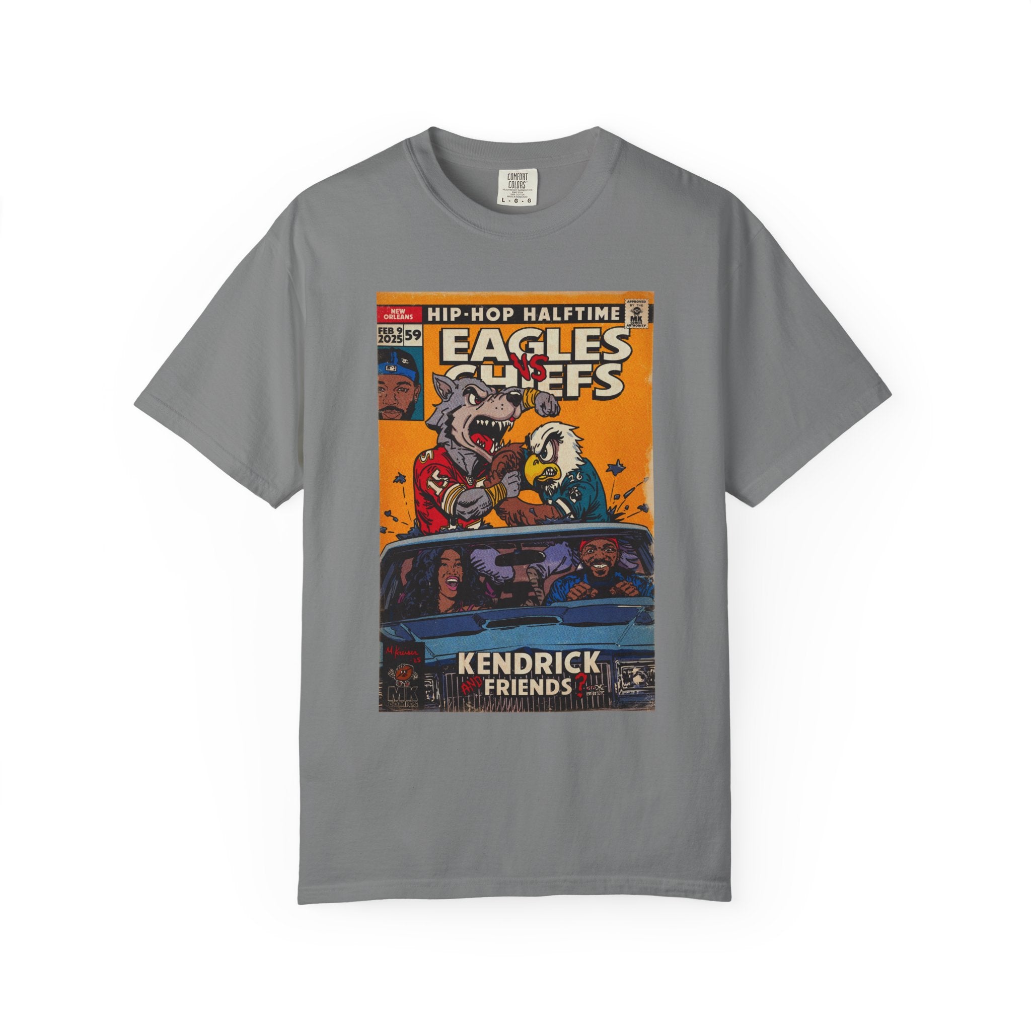 2025 Halftime - Eagles vs Chiefs -  Unisex Comfort Colors T-shirt