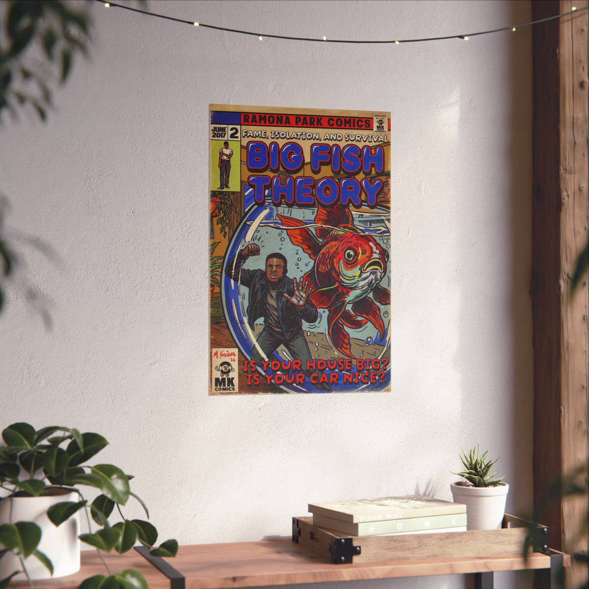 Big Fish Theory - Matte Vertical Posters