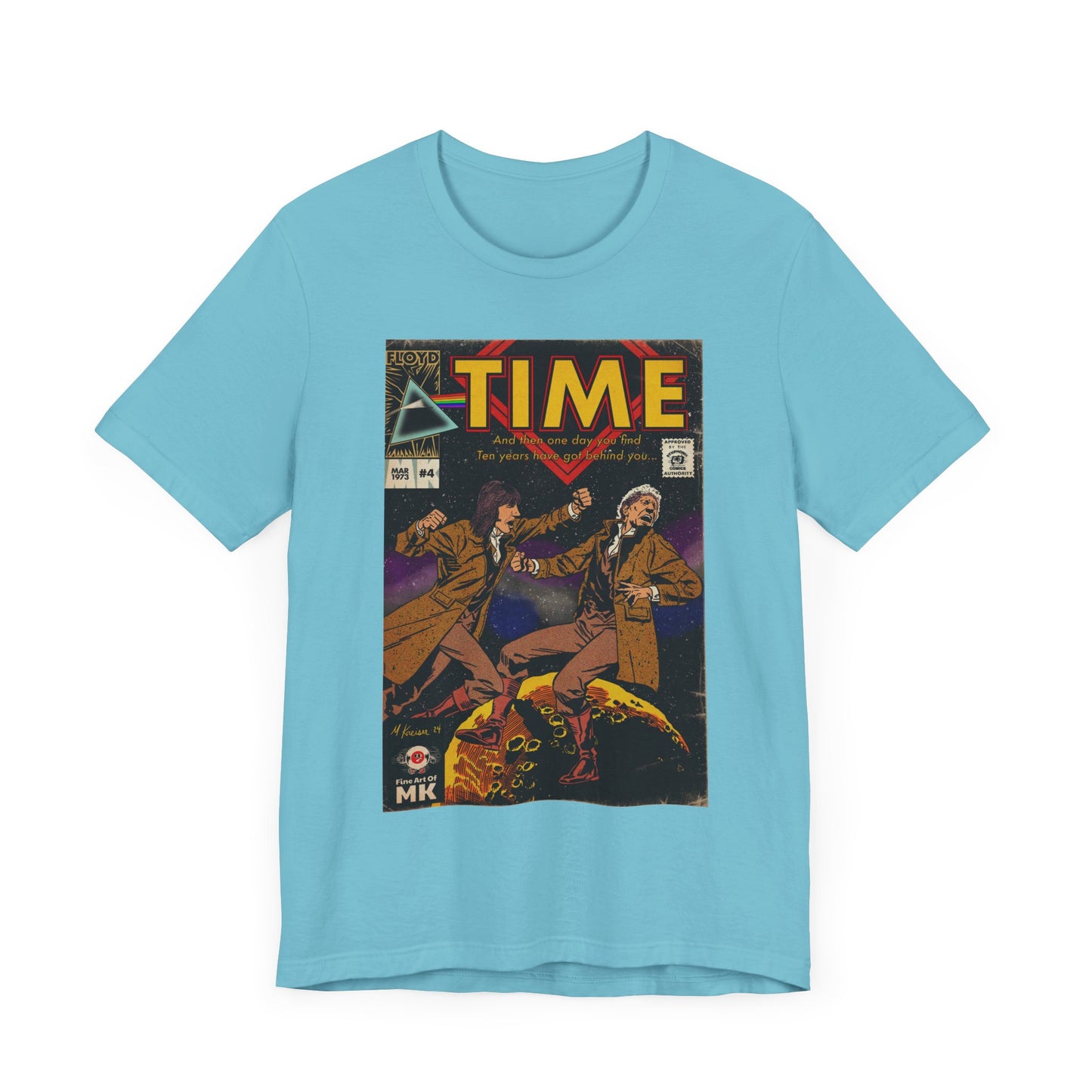 Pink Floyd- Time - Unisex Jersey Short Sleeve Tee