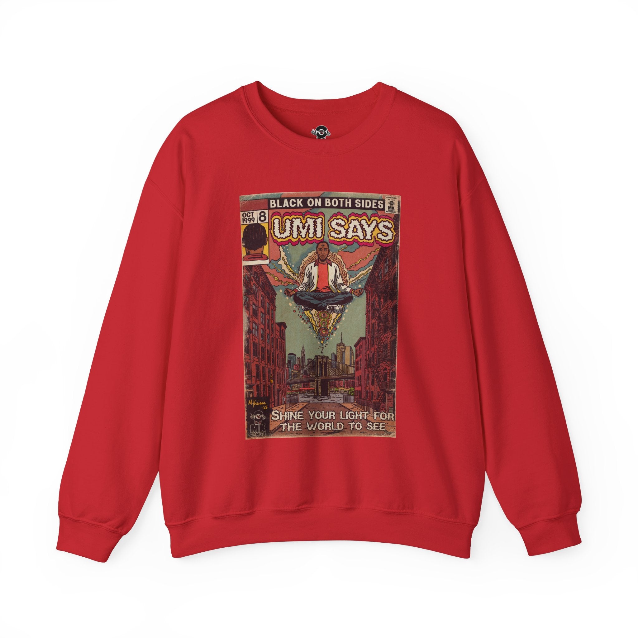 Mos - Umi Says - Unisex Heavy Blend™ Crewneck Sweatshirt