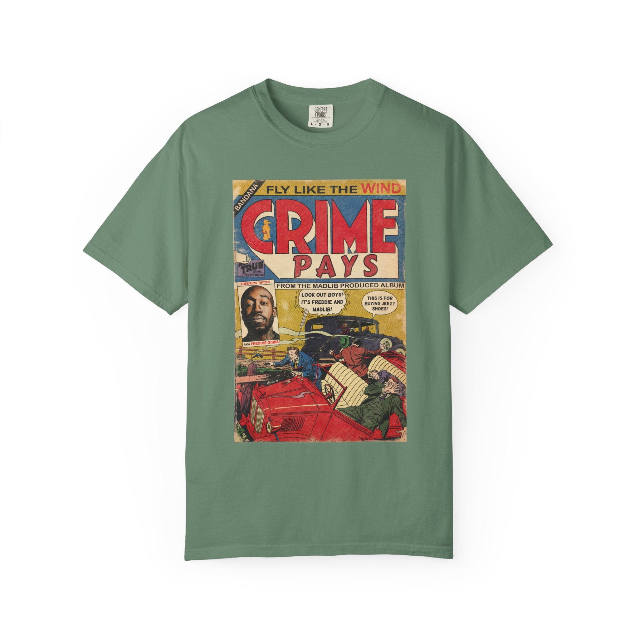 Crime Pays - Unisex Comfort Colors T-shirt