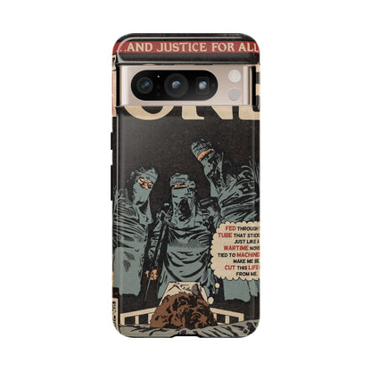 Metallica- One - Johnny Got His Gun Comic Book Art - Tough Phone Cases