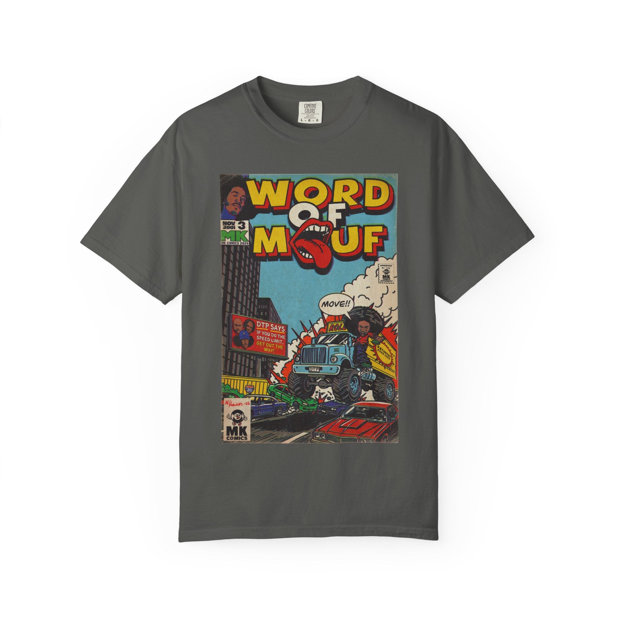 Word of Mouf - Unisex Comfort Colors T-shirt