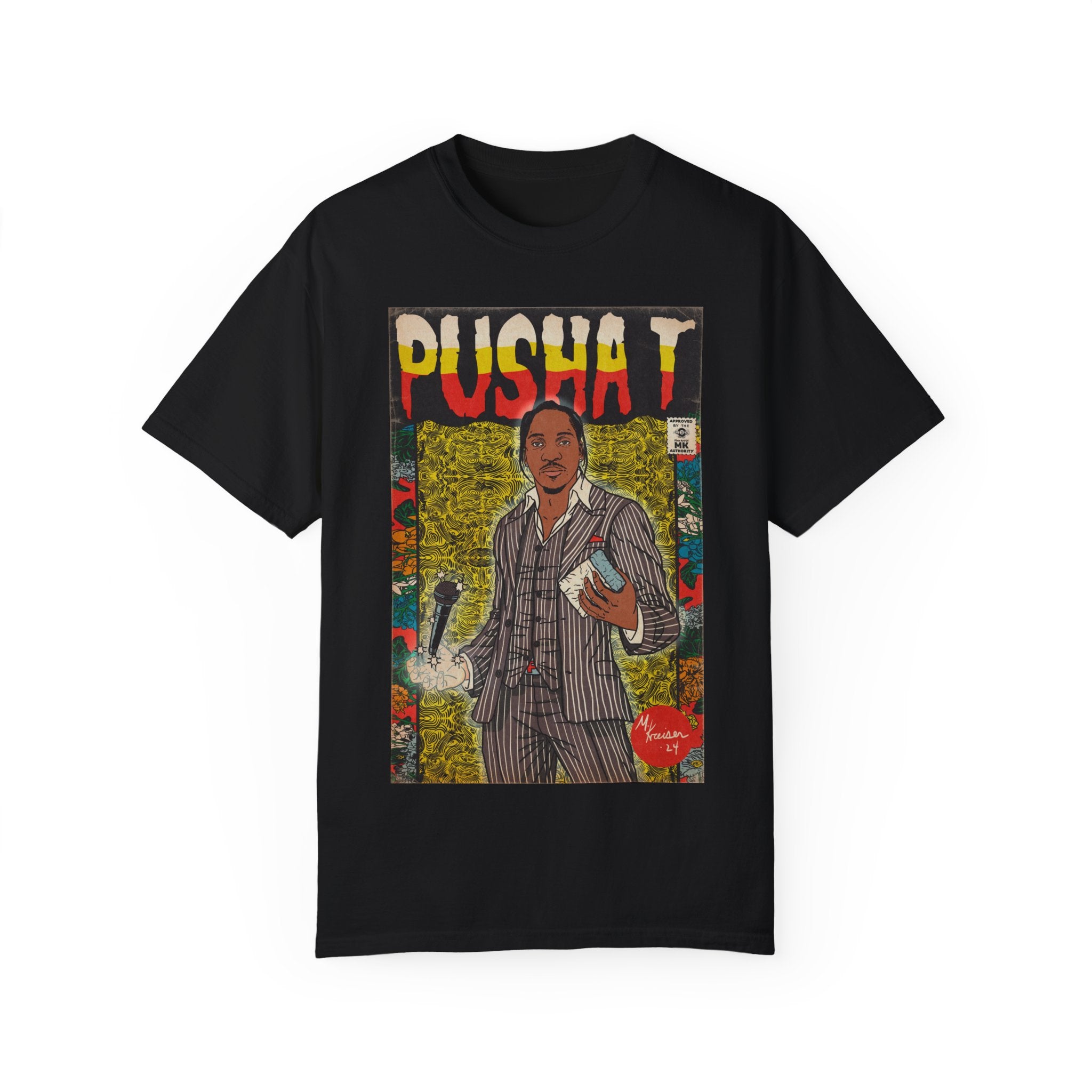Push - Comic Book Art - Unisex Comfort Colors T-shirt