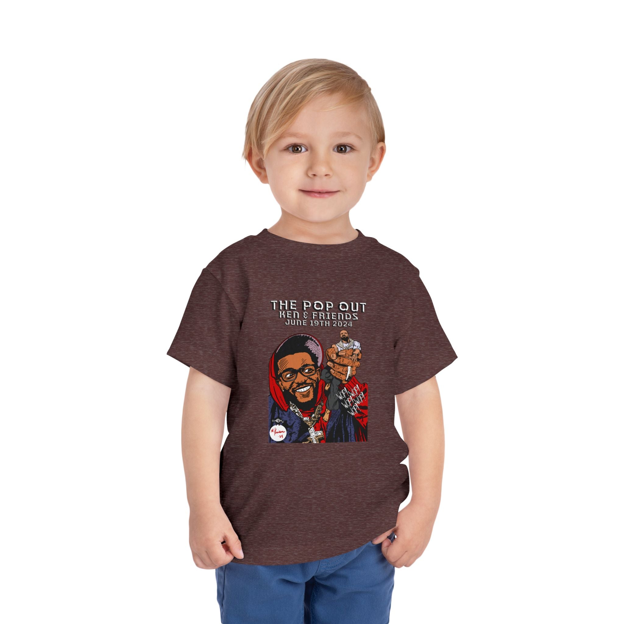 The Pop Out - Toddler Short Sleeve Tee