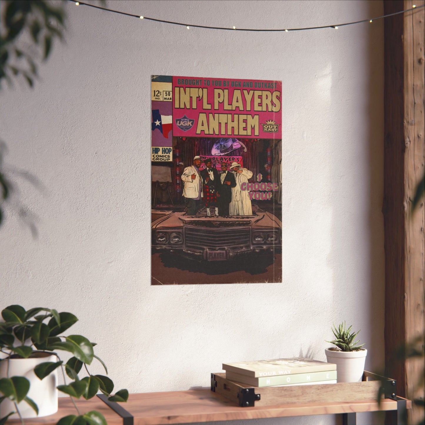 UGK & OutKast - Int’l Players Anthem- Matte Vertical Poster