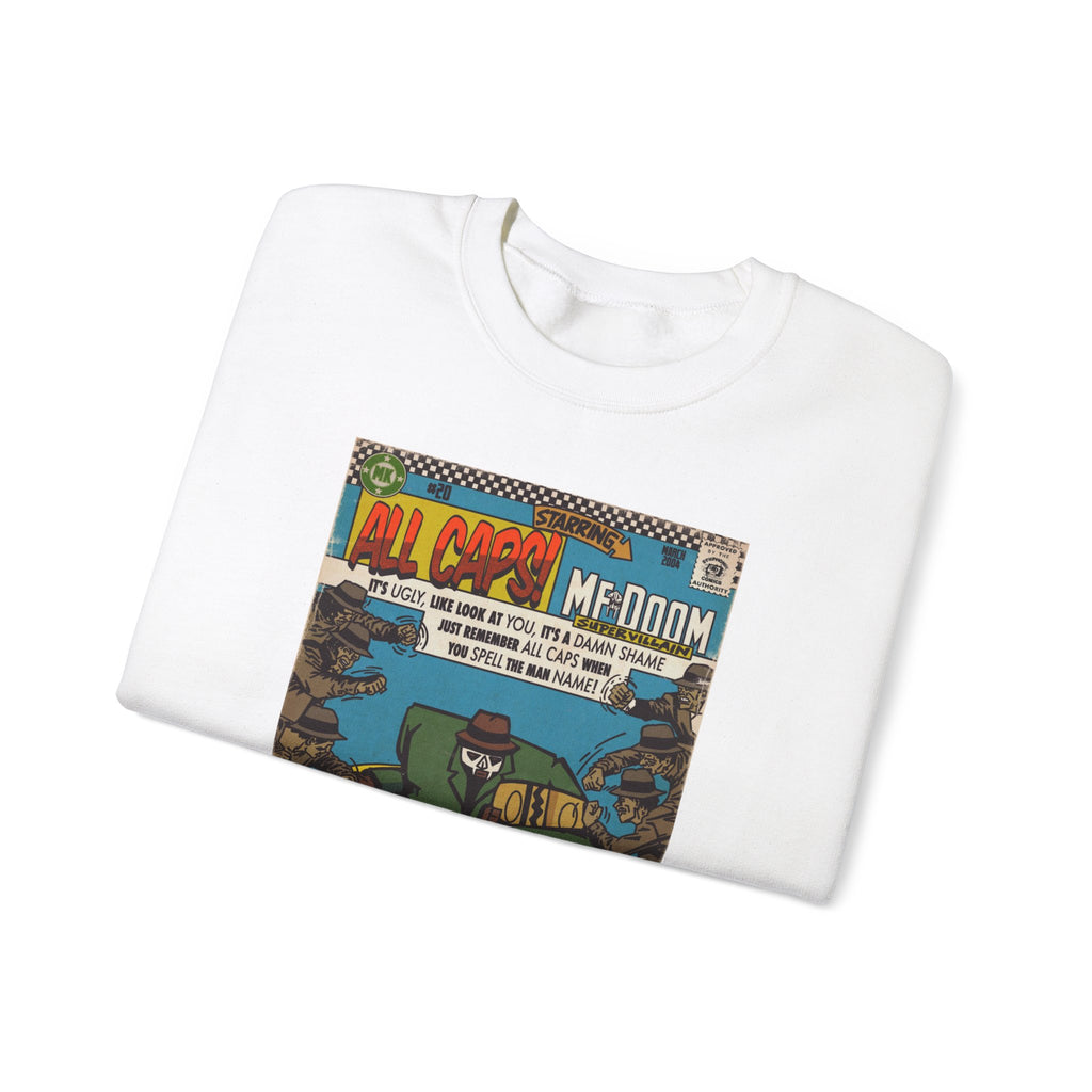 All Caps - Unisex Heavy Blend™ Crewneck Sweatshirt