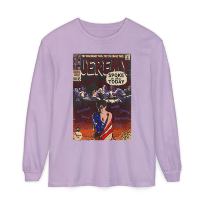 Jeremy - Unisex Comfort Colors Long Sleeve T-Shirt