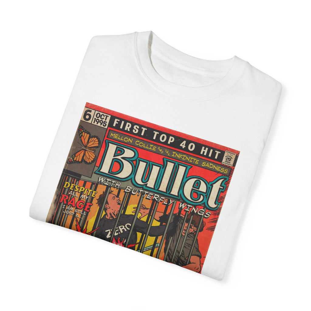 Bullet With Butterfly Wings - Unisex Comfort Colors T-shirt
