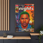 Nights - Matte Canvas, Framed (Multi-color)