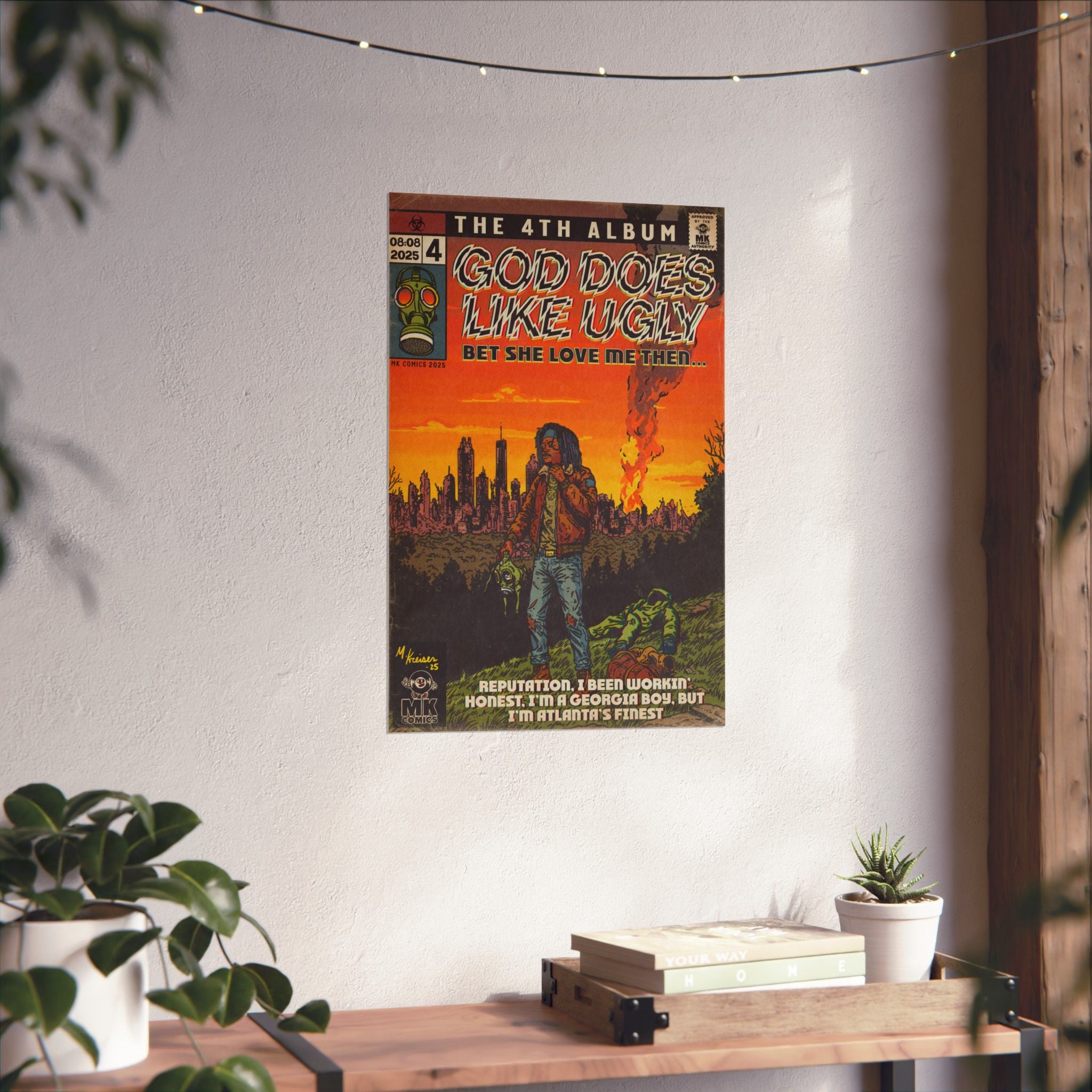 God Does Like Ugly - Matte Vertical Posters