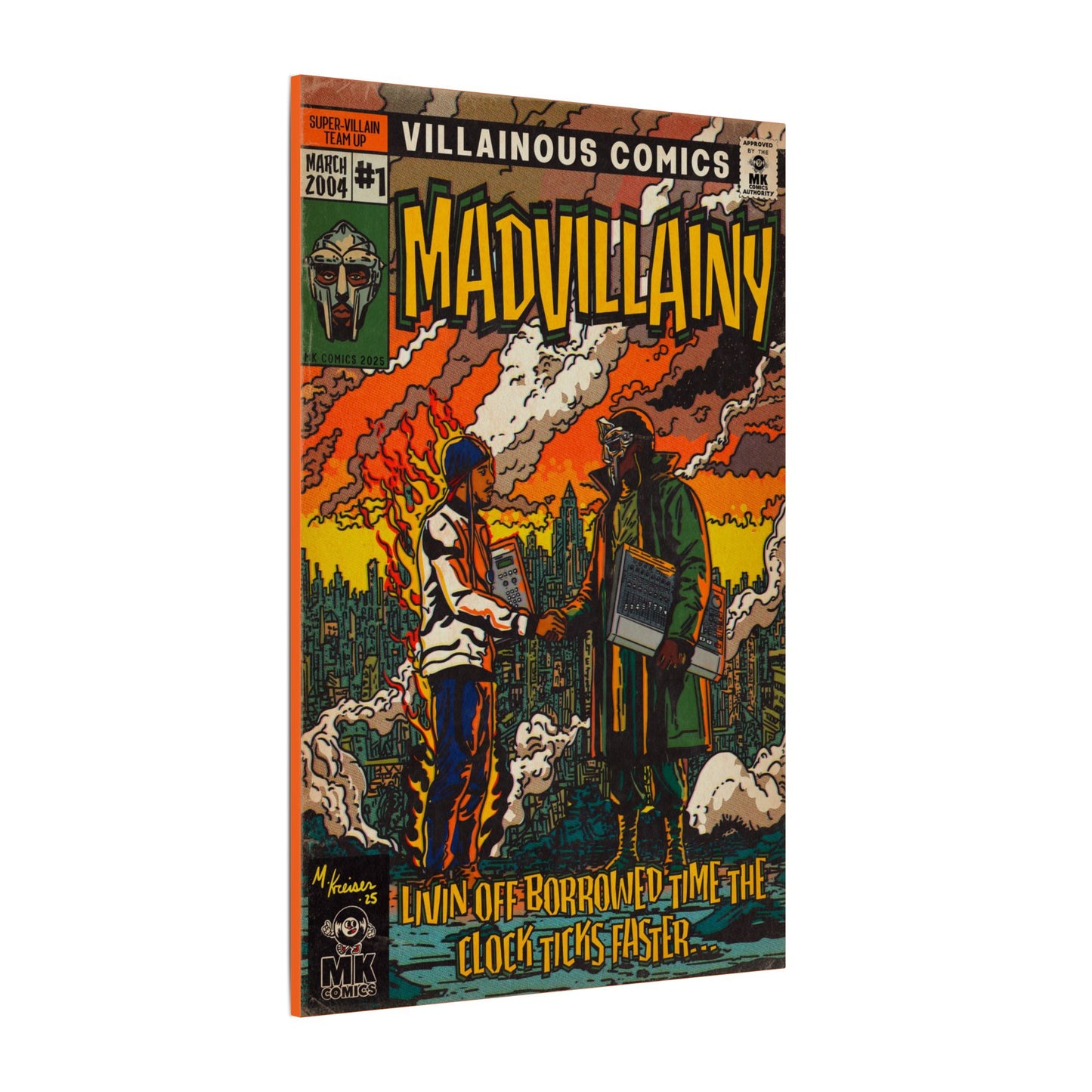 Madvillainy - Matte Canvas, Stretched, 0.75" (Multi-Size)