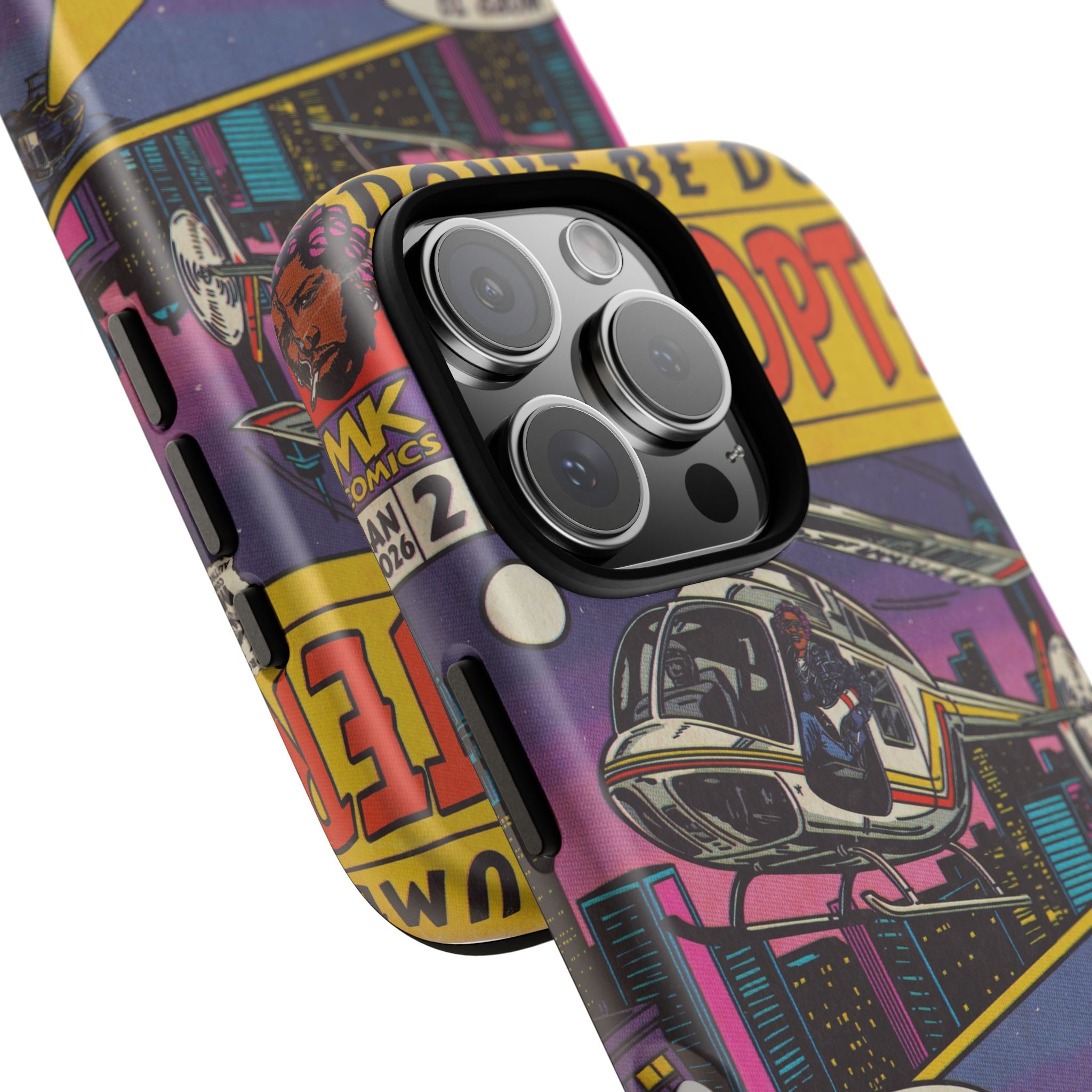 Helicopter - Tough Phone Cases