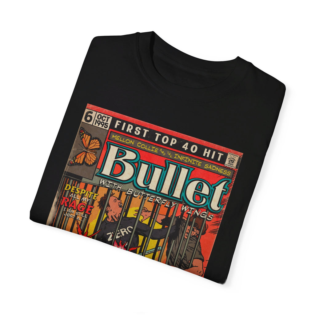 Bullet With Butterfly Wings - Unisex Comfort Colors T-shirt