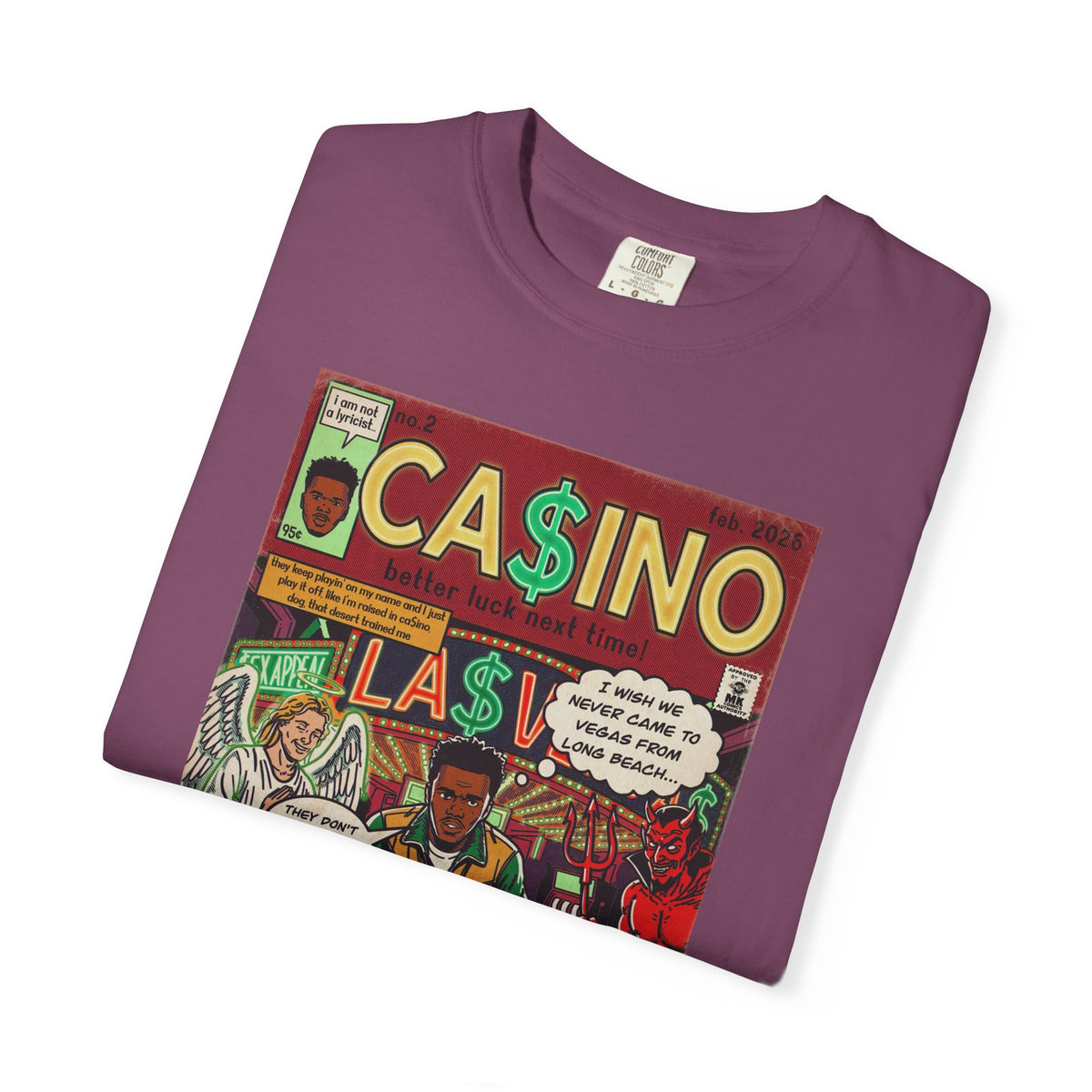 Casino - Unisex Comfort Colors T-shirt