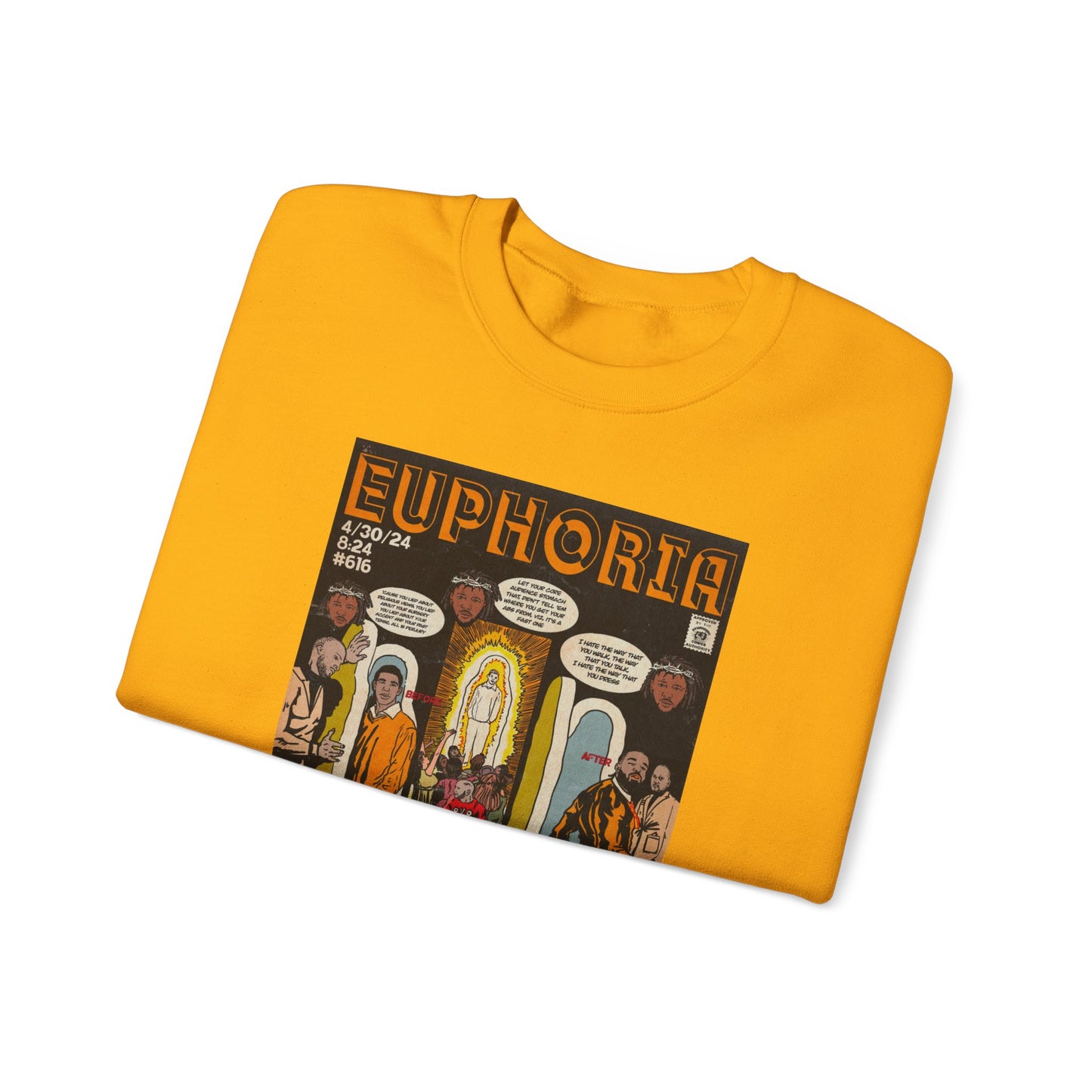Kendrick Lamar - Euphoria - Unisex Heavy Blend™ Crewneck Sweatshirt