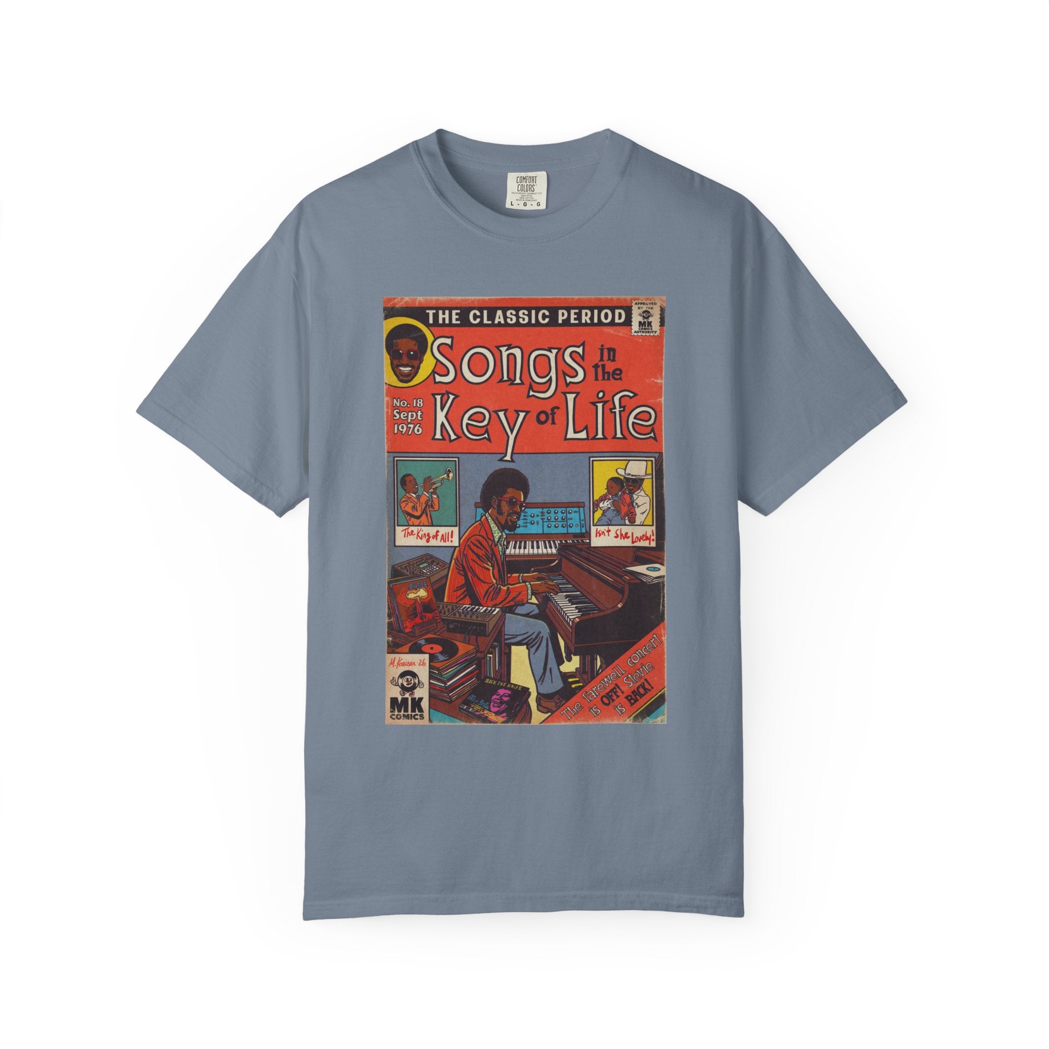 Songs in the Key of Life - Unisex Comfort Colors T-shirt