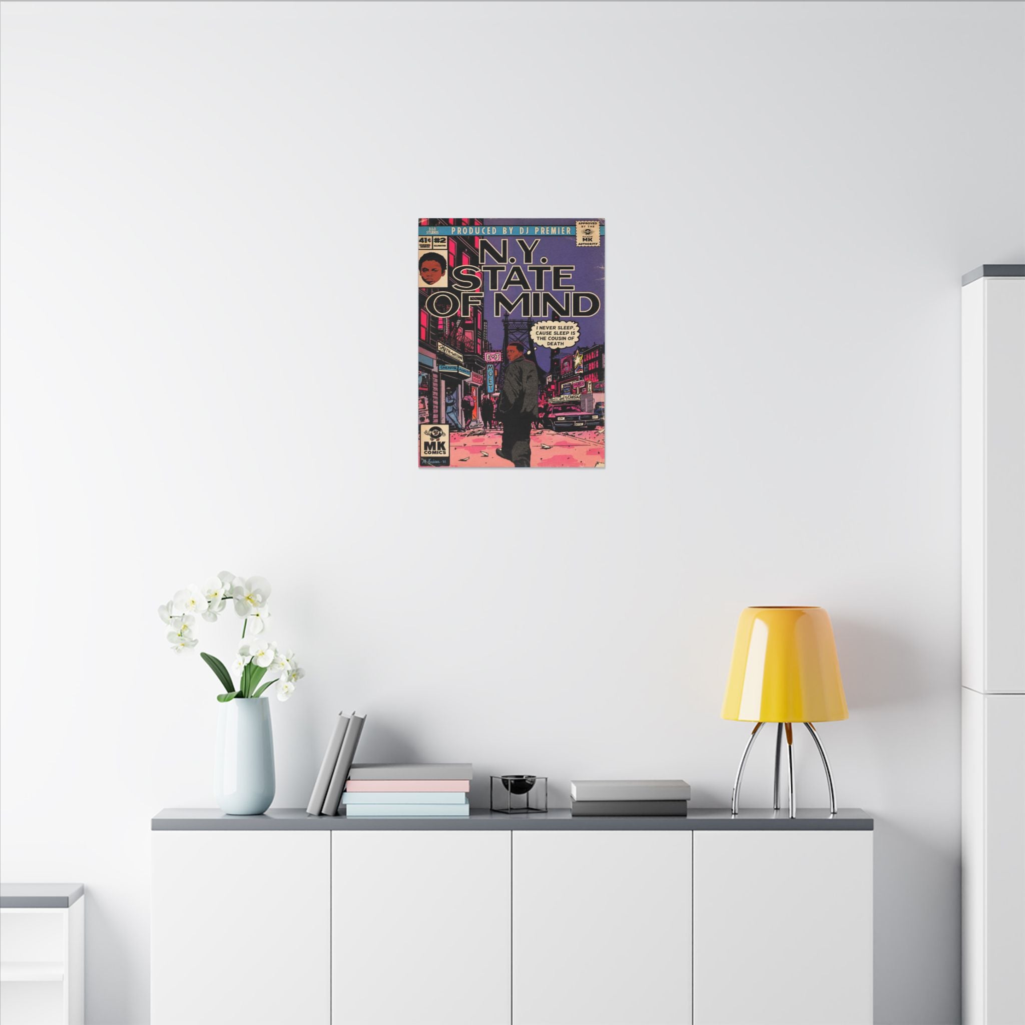 NY State of Mind - Matte Canvas, Stretched