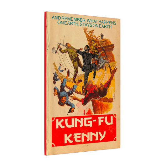 Kung Fu Kenny - Matte Canvas, Stretched