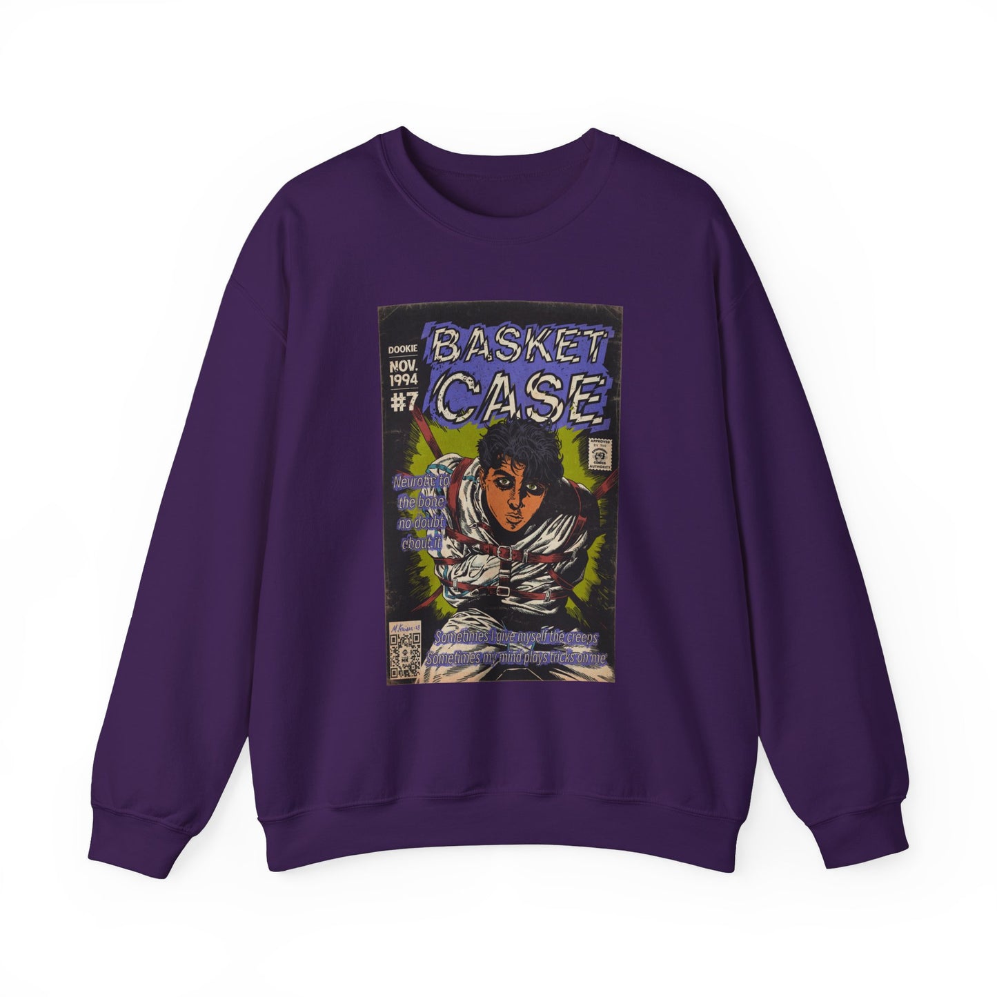 Green Day - Basket Case - Unisex Heavy Blend™ Crewneck Sweatshirt