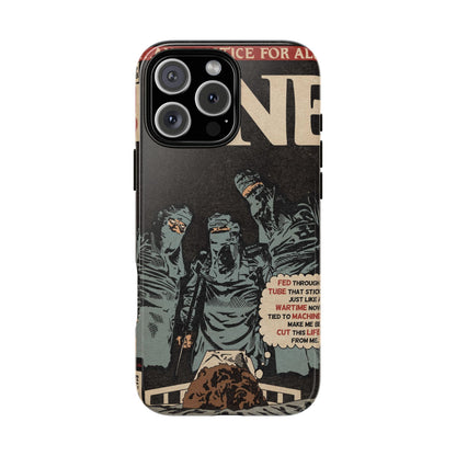Metallica- One - Johnny Got His Gun Comic Book Art - Tough Phone Cases