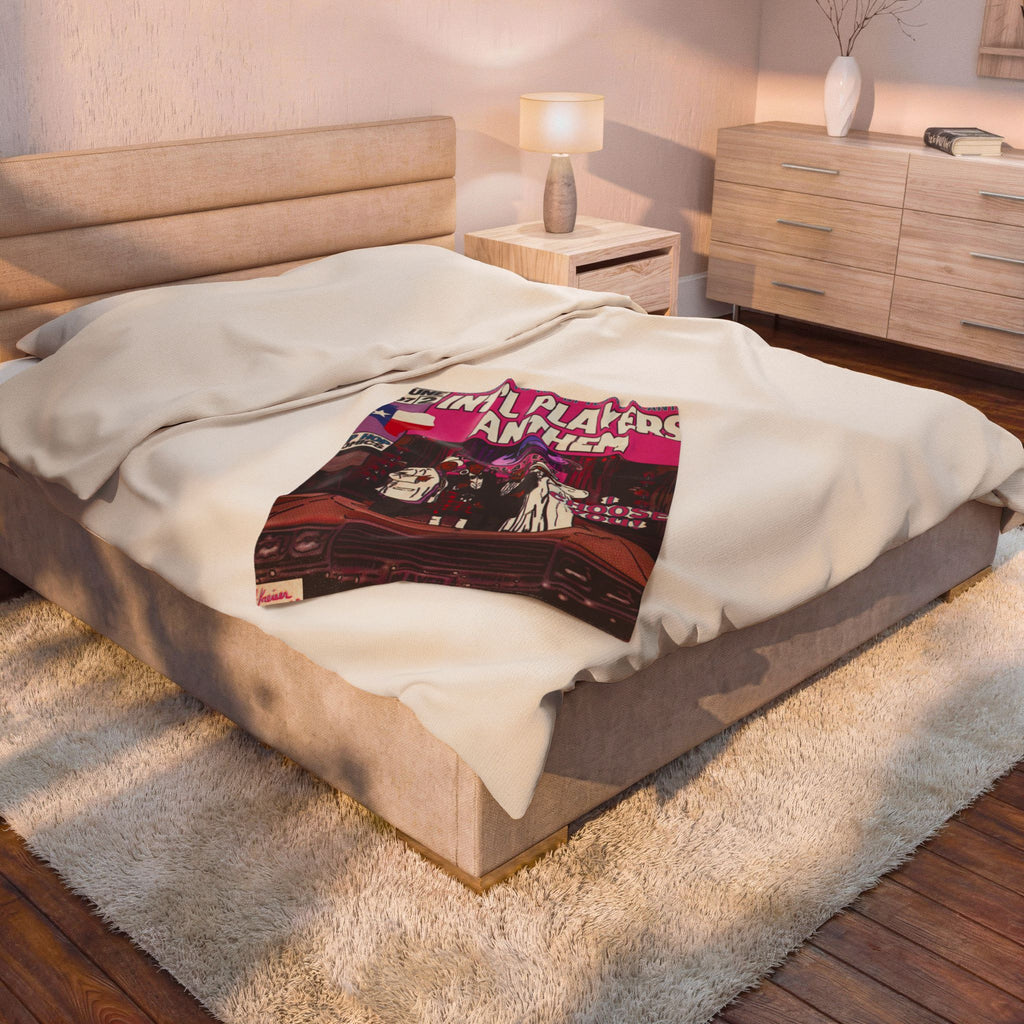 Int'l Players Anthem - Velveteen Plush Blanket