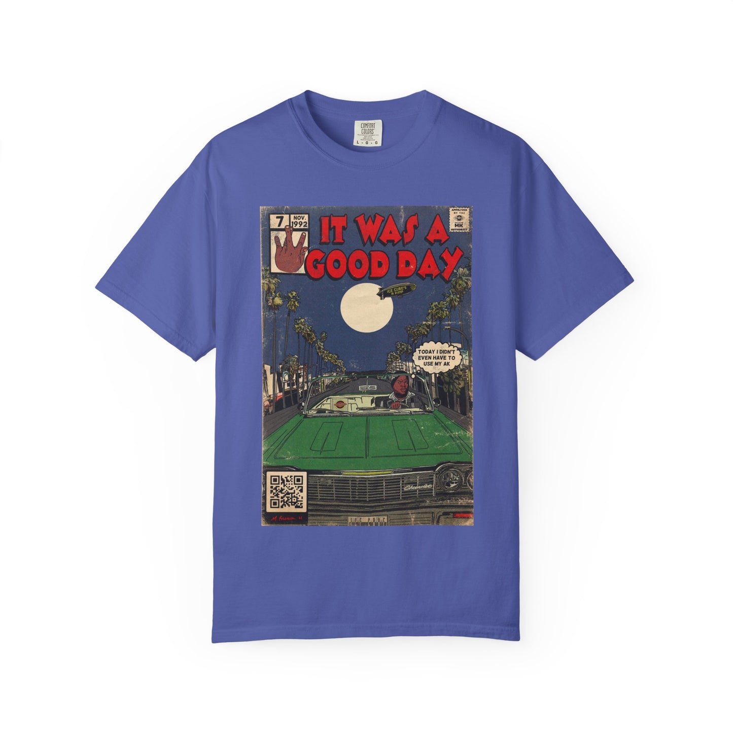 Ice Cube - It Was a Good Day - Unisex Comfort Colors T-shirt