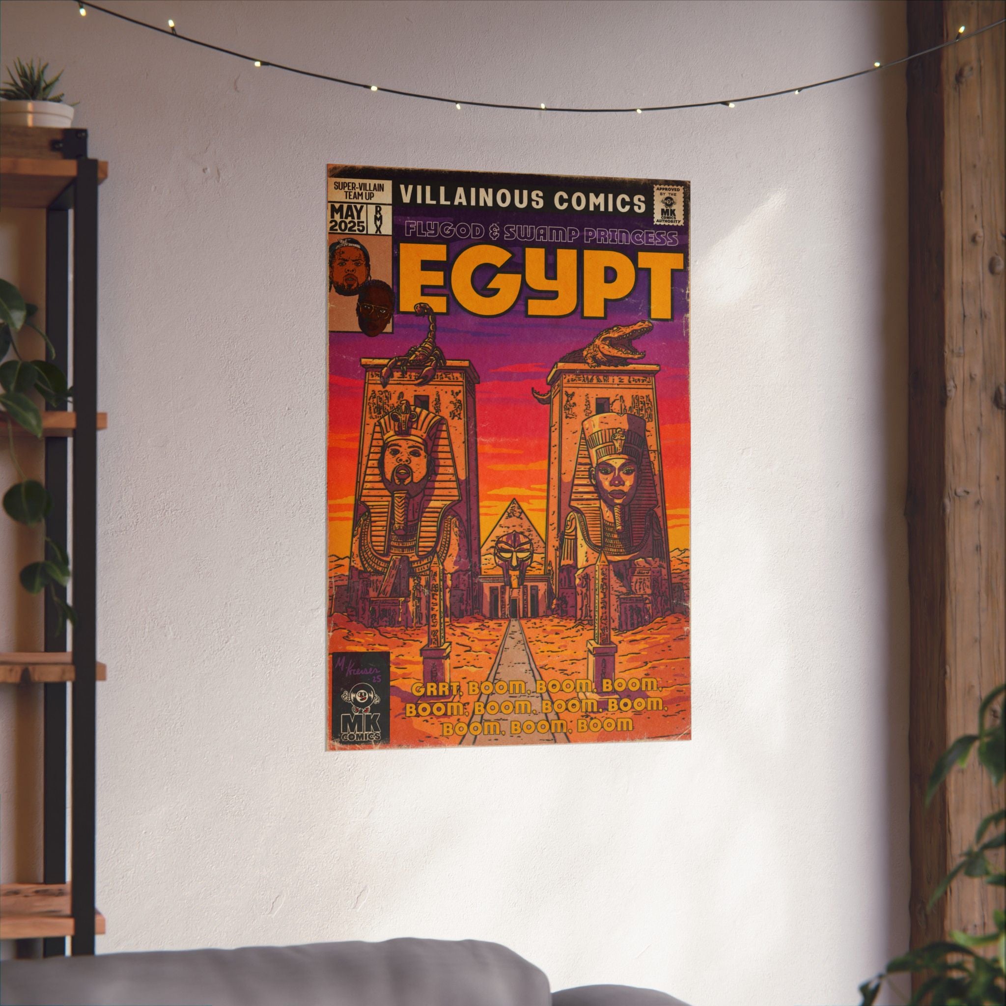 Egypt Remix - Matte Vertical Posters