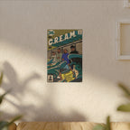 C.R.E.A.M - Matte Canvas, Stretched, 0.75" (Multi-Size)