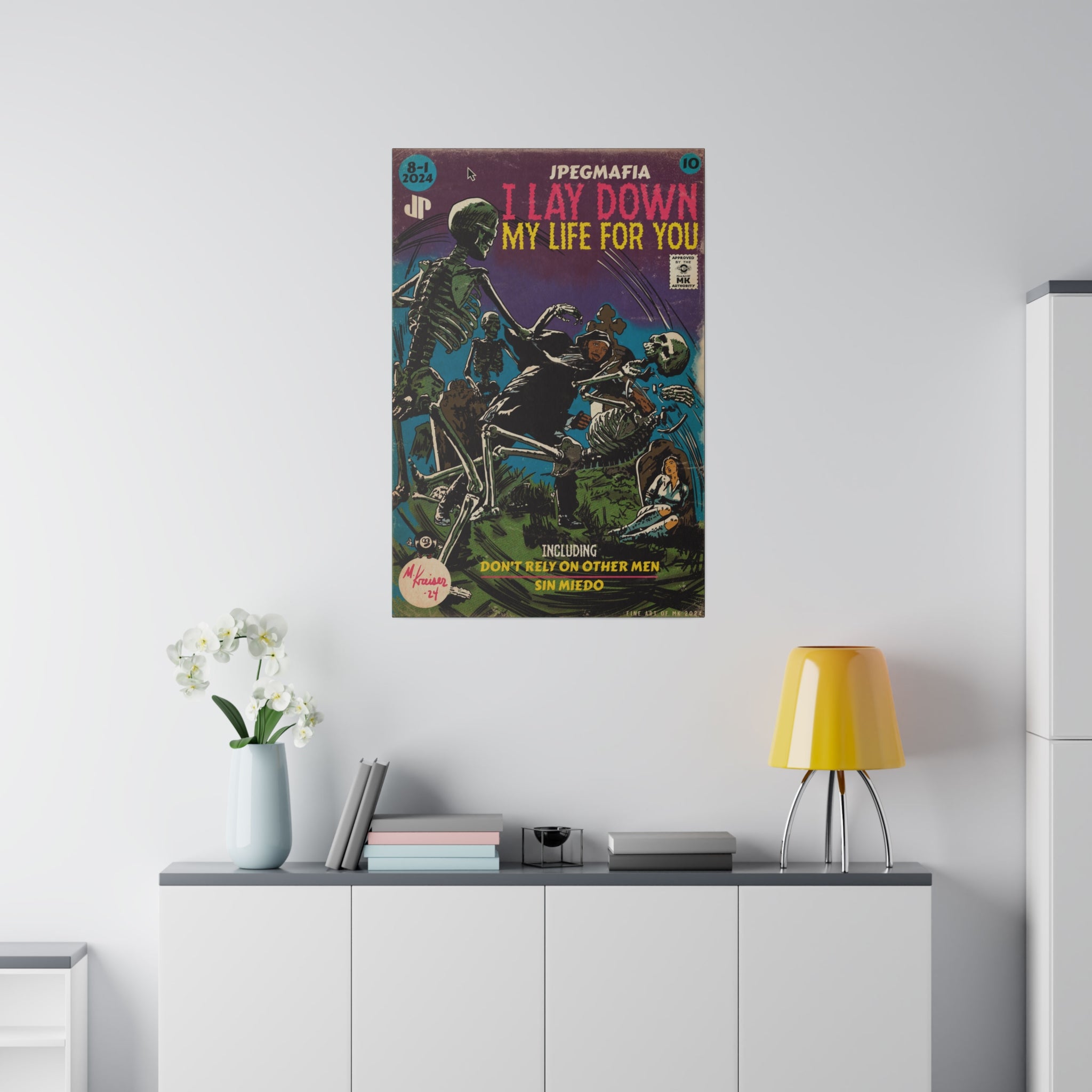 I Lay Down My Life For You - Matte Canvas, Stretched, 0.75"
