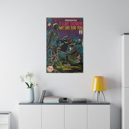 I Lay Down My Life For You - Matte Canvas, Stretched, 0.75"