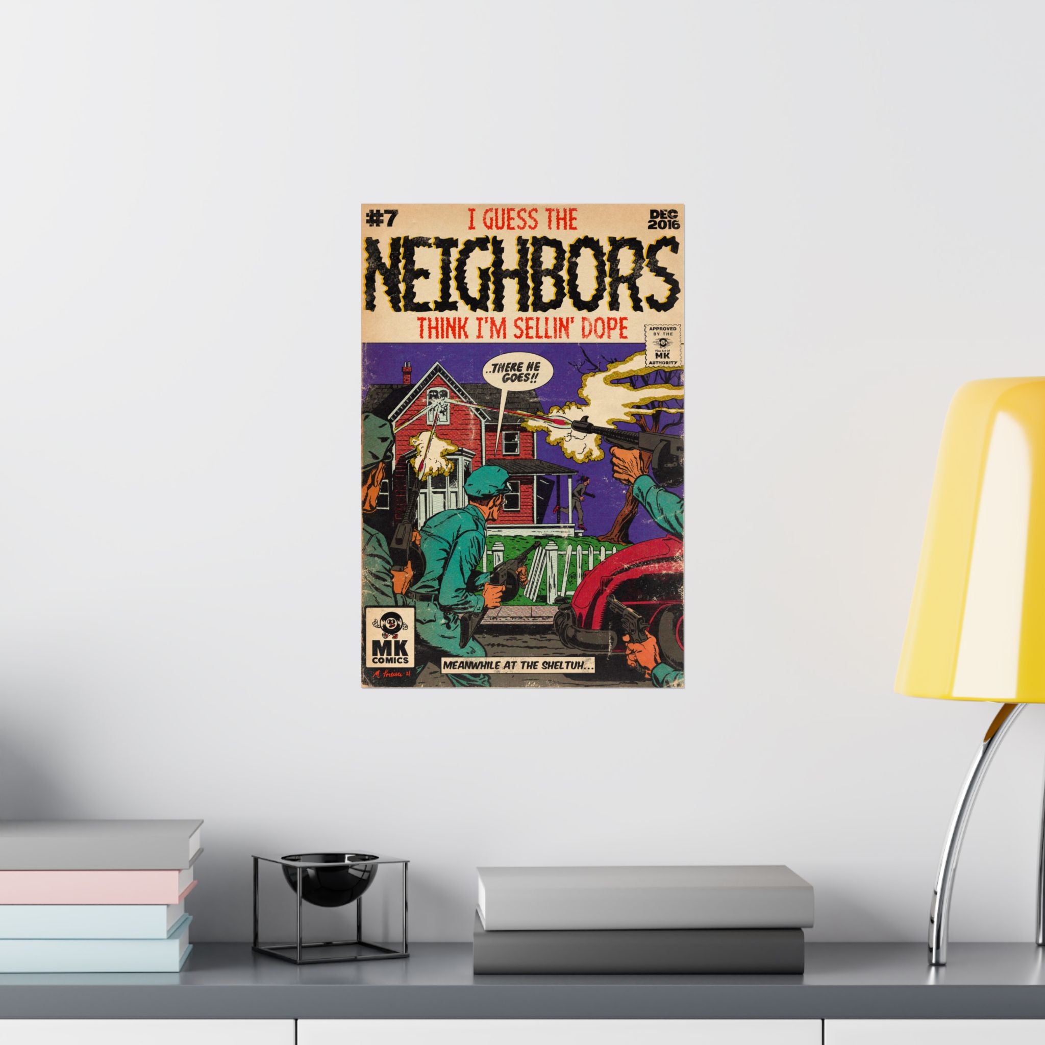 Neighbors - Vertical Matte Posters