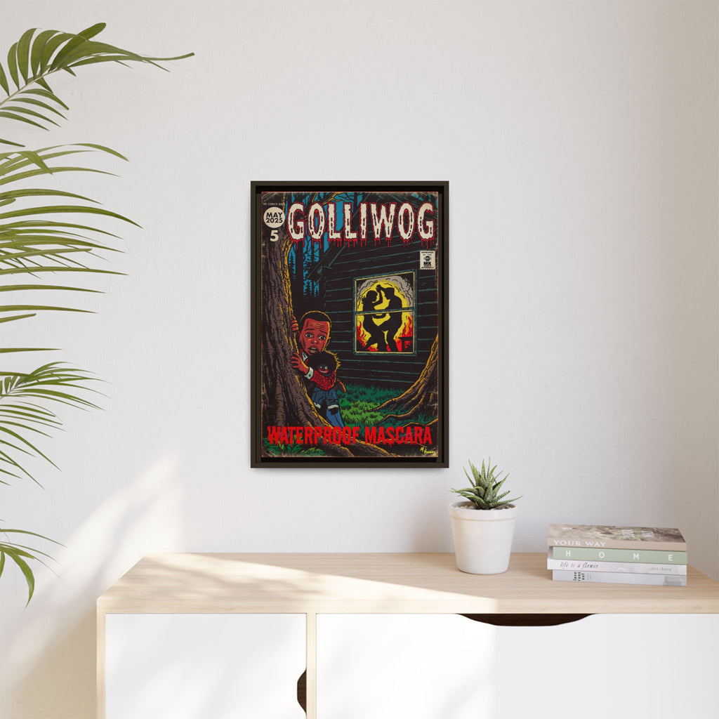 Waterproof Mascara - Golliwog - Matte Canvas, Framed (Multi-color)