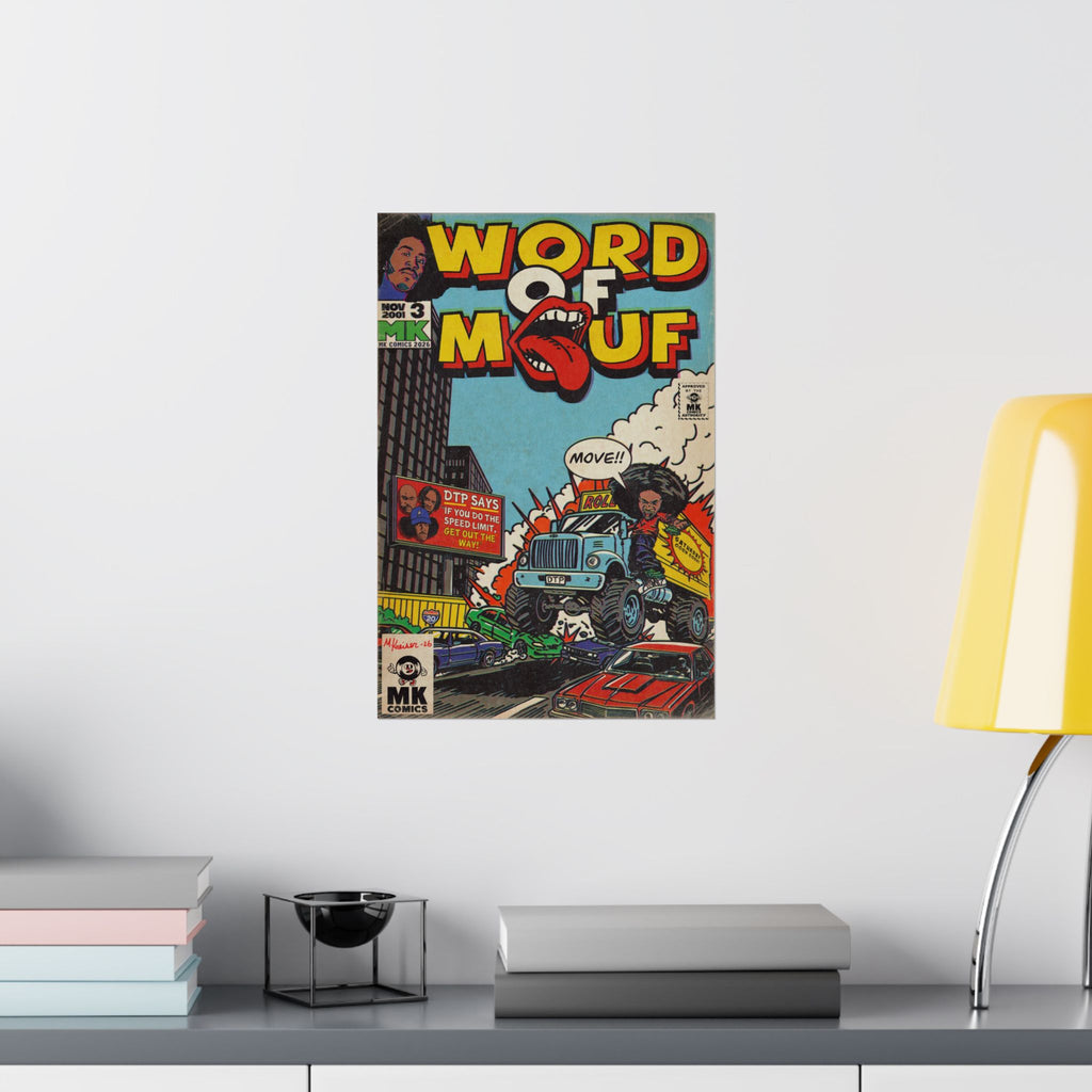 Word of Mouf - Matte Vertical Posters