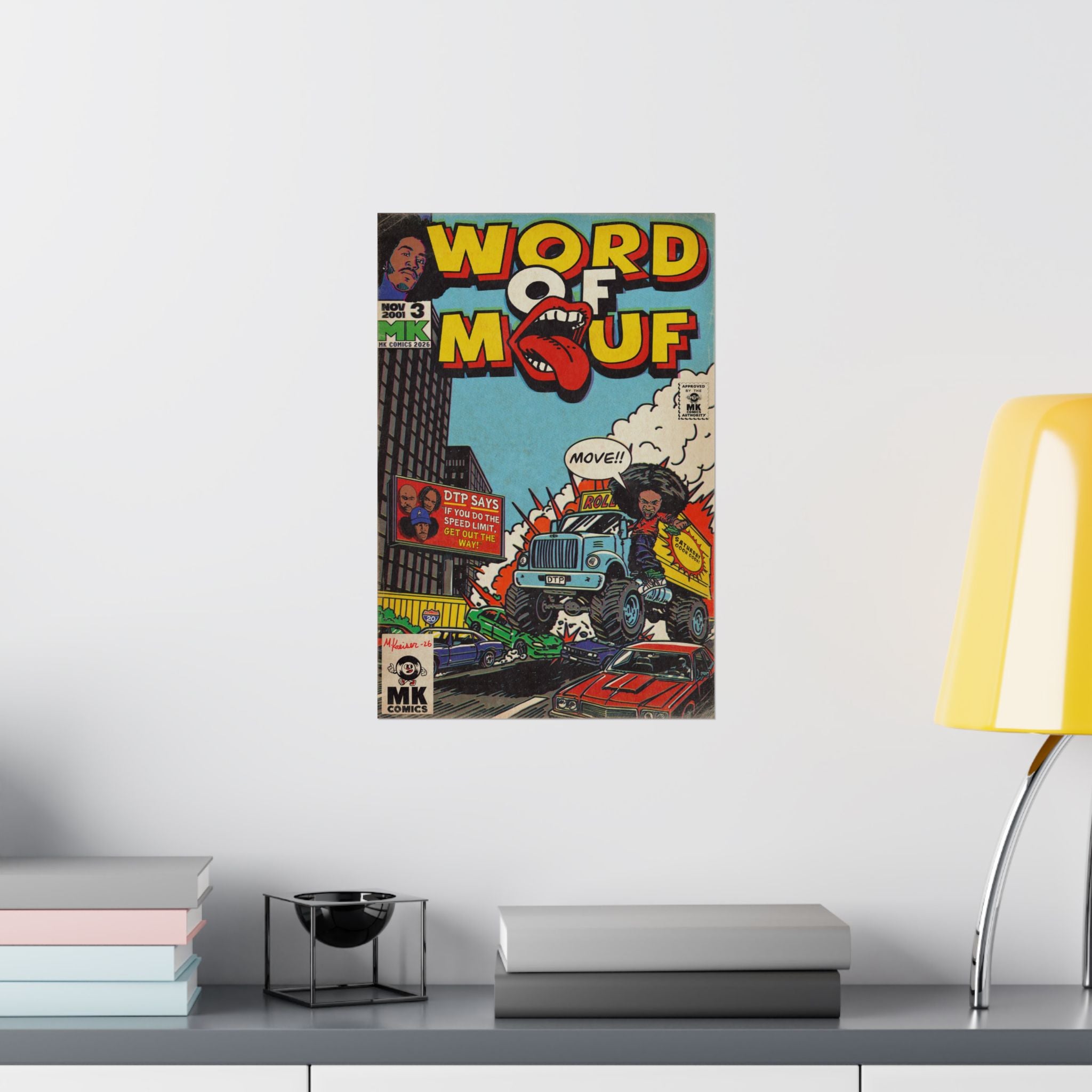 Word of Mouf - Matte Vertical Posters