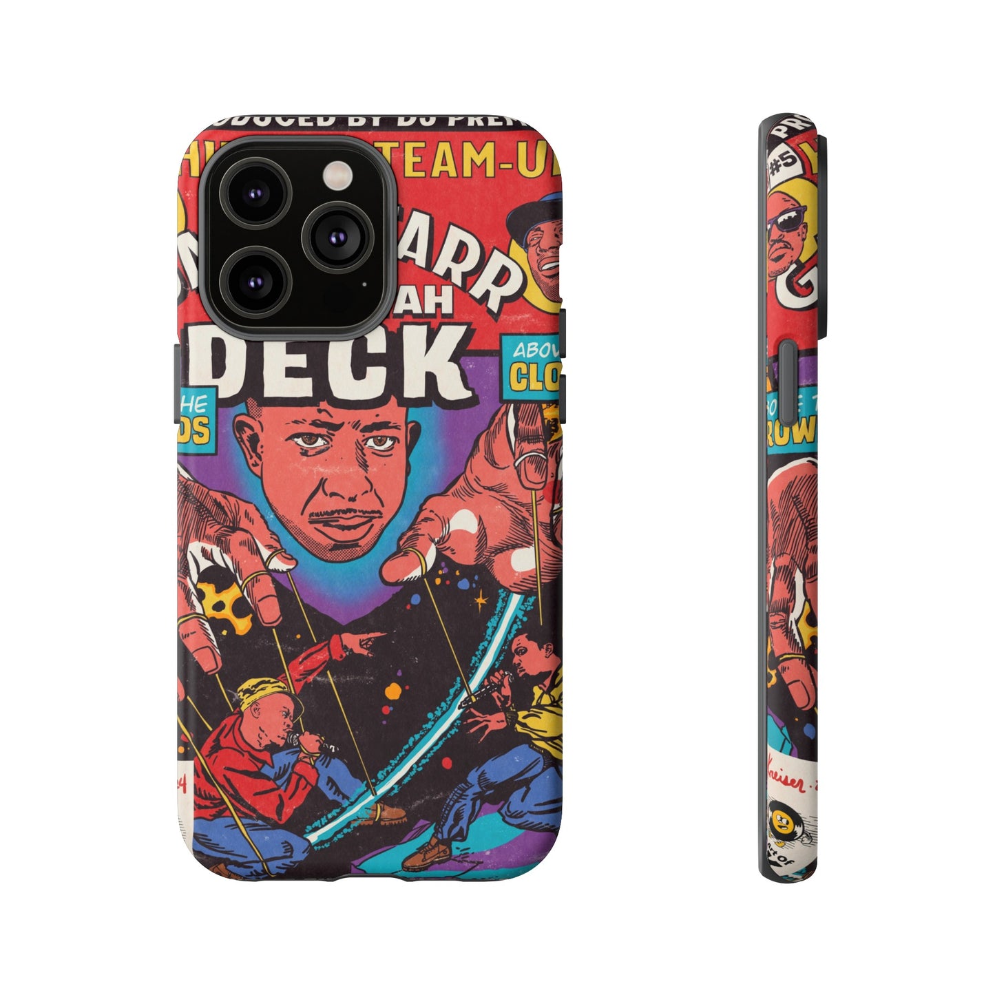 Gang Starr & Inspectah Deck - Above The Clouds - Tough Phone Cases