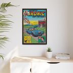 Ironic - Matte Canvas, Framed (Multi-color)