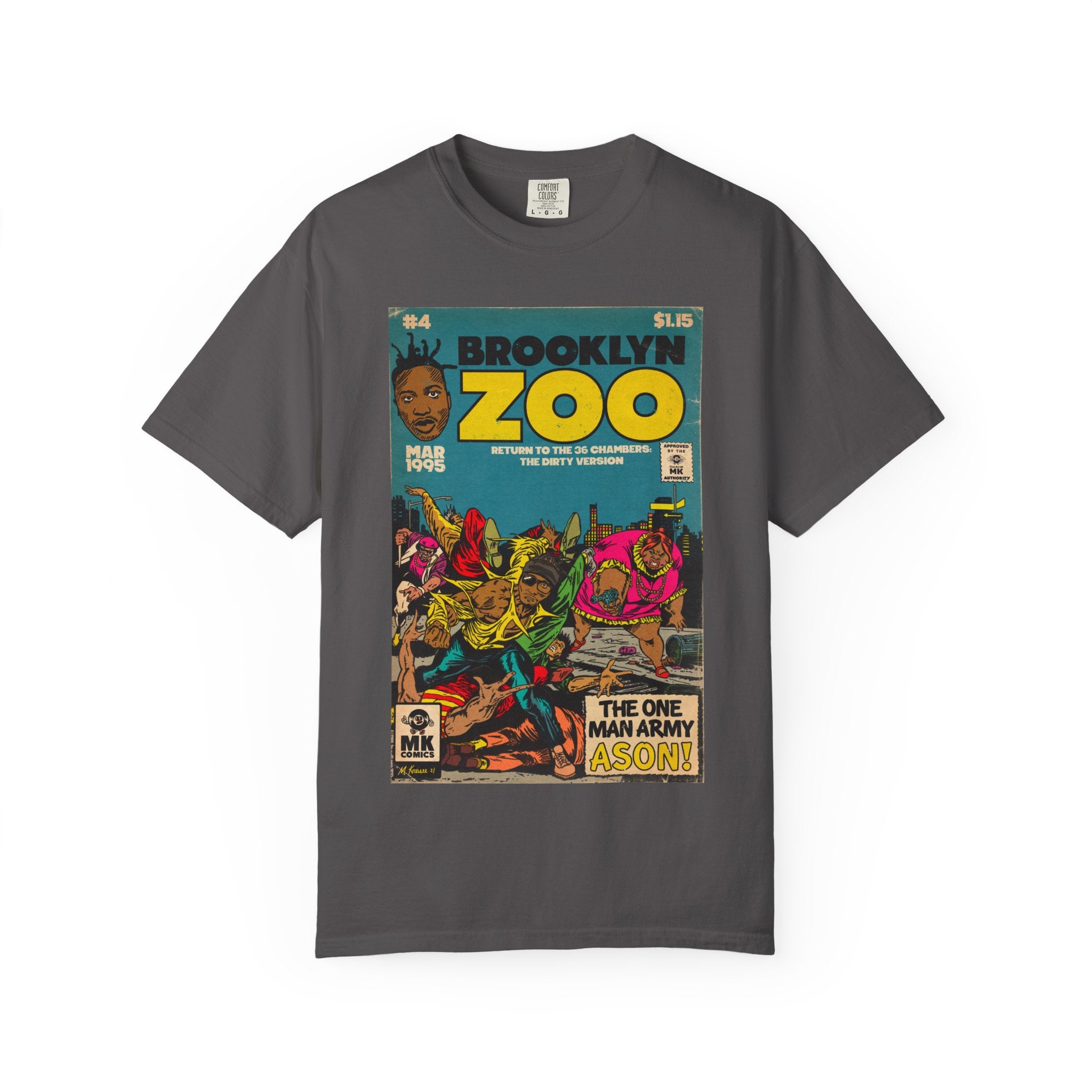 Brooklyn Zoo - Unisex Comfort Colors T-shirt