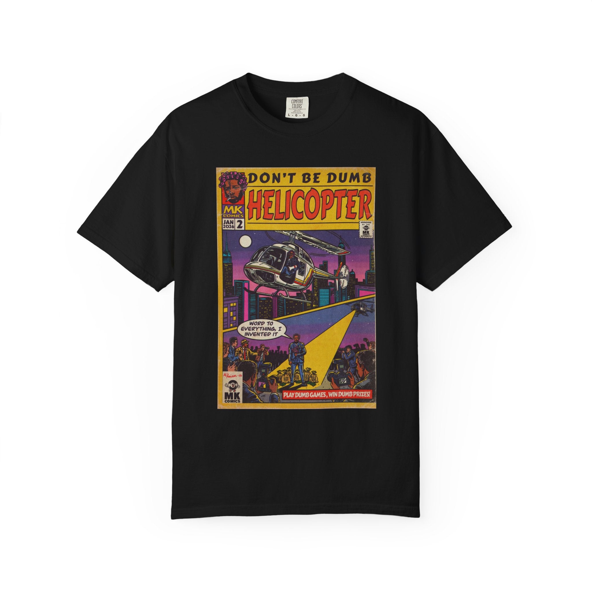 Helicopter - Unisex Comfort Colors T-shirt