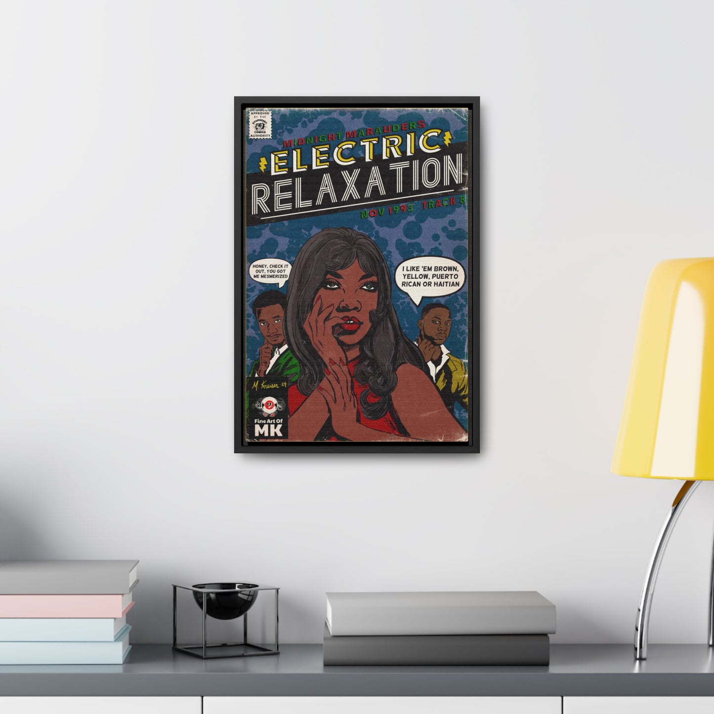 A Tribe Called Quest - Electric Relaxation- Gallery Canvas Wraps, Vertical Frame