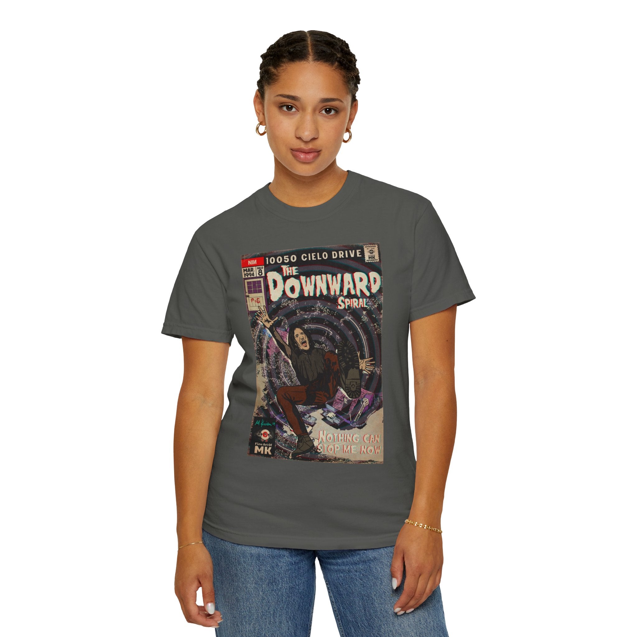 The Downward Spiral - Unisex Comfort Colors T-shirt