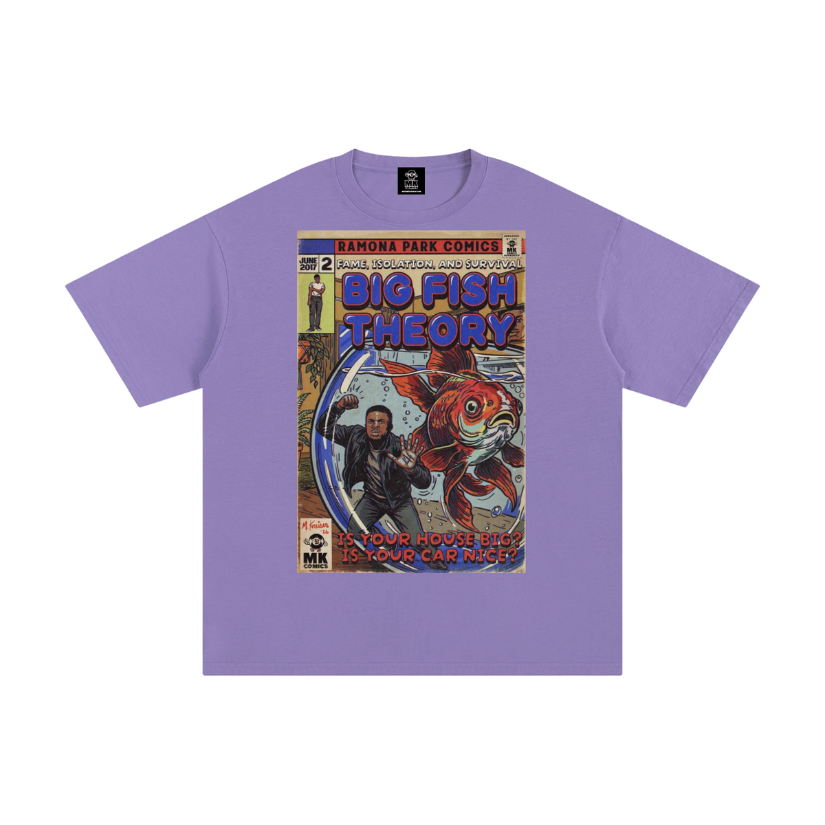 Big Fish Theory - Unisex Pure Cotton T-Shirt