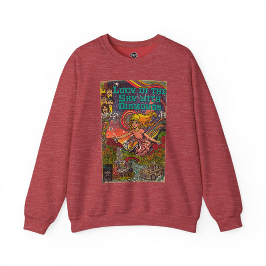 Lucy in the Sky with Diamonds - Unisex Heavy Blend™ Crewneck Sweatshirt