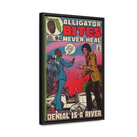 Doechii - Denial is a River -  Alligator Bites - Gallery Canvas Wraps, Vertical Frame