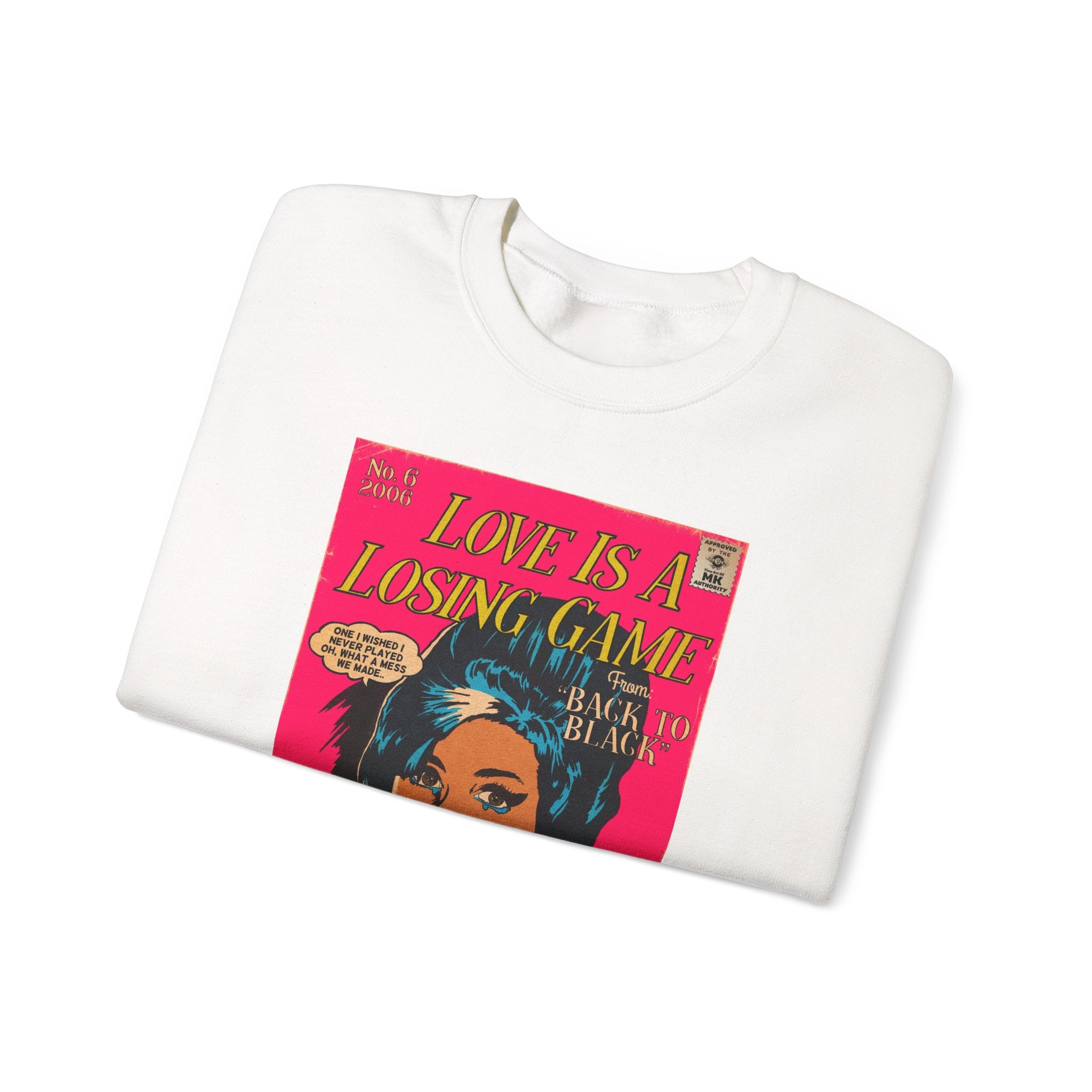 Love Is A Losing Game - Unisex Heavy Blend™ Crewneck Sweatshirt