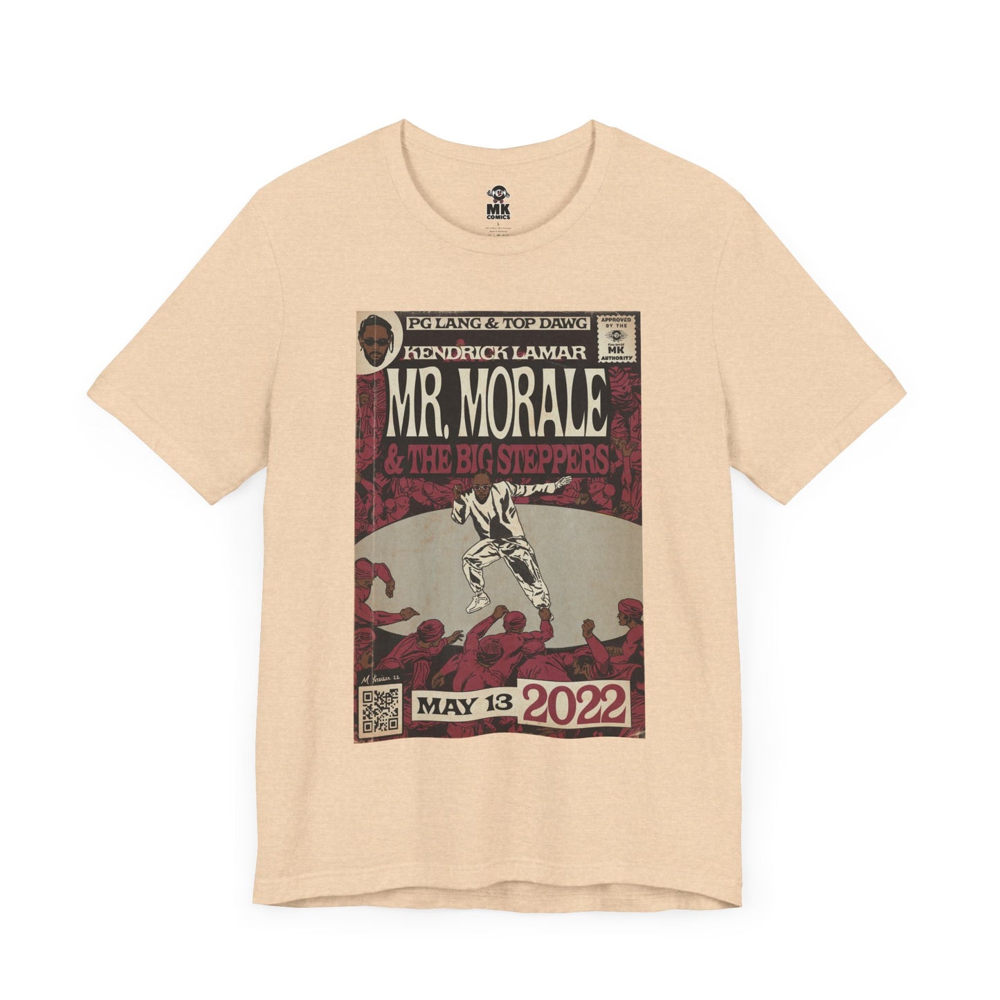 Kendrick - Mr Morale & The Big Steppers - Unisex Jersey Short Sleeve Tee
