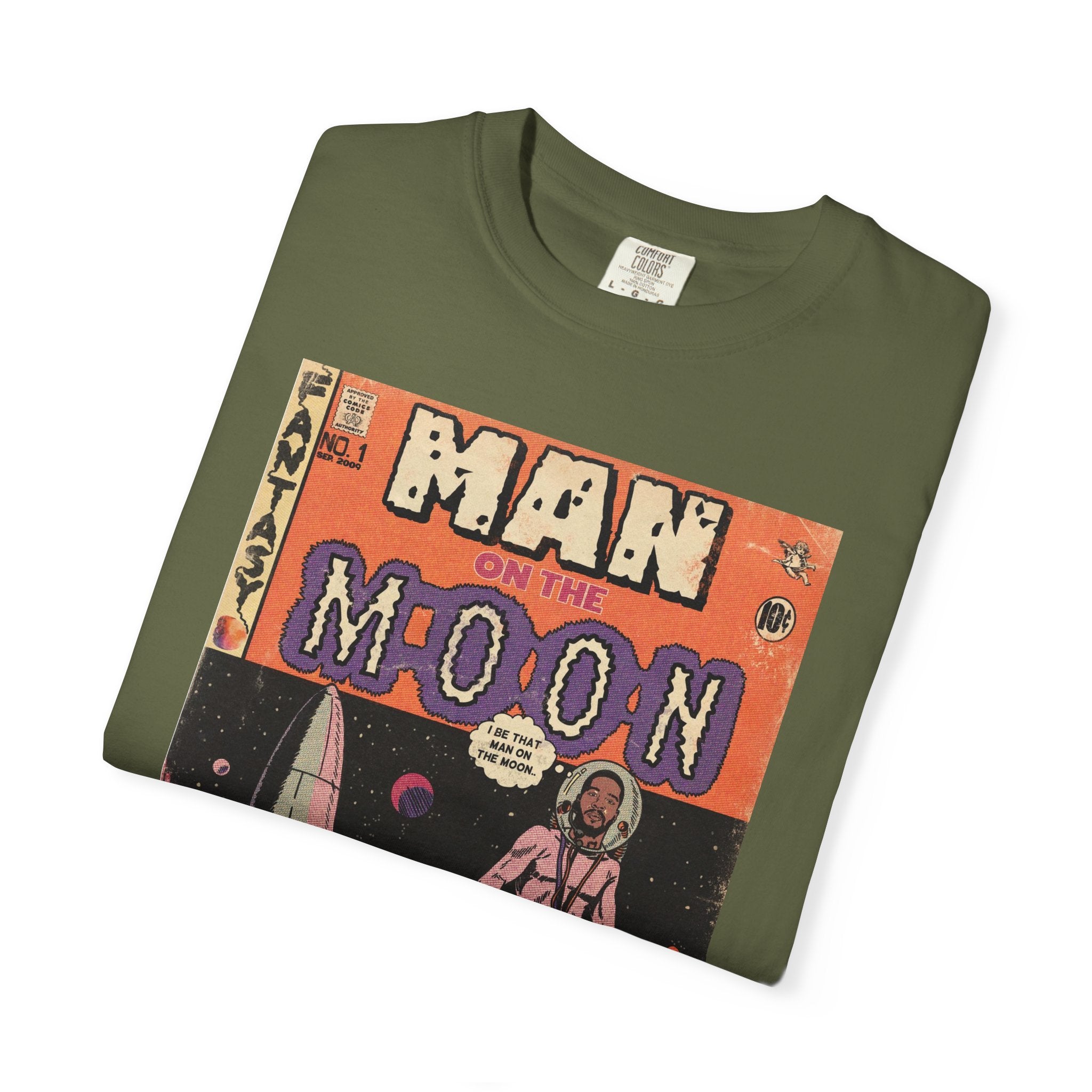 Man on the Moon - Unisex Comfort Colors T-shirt