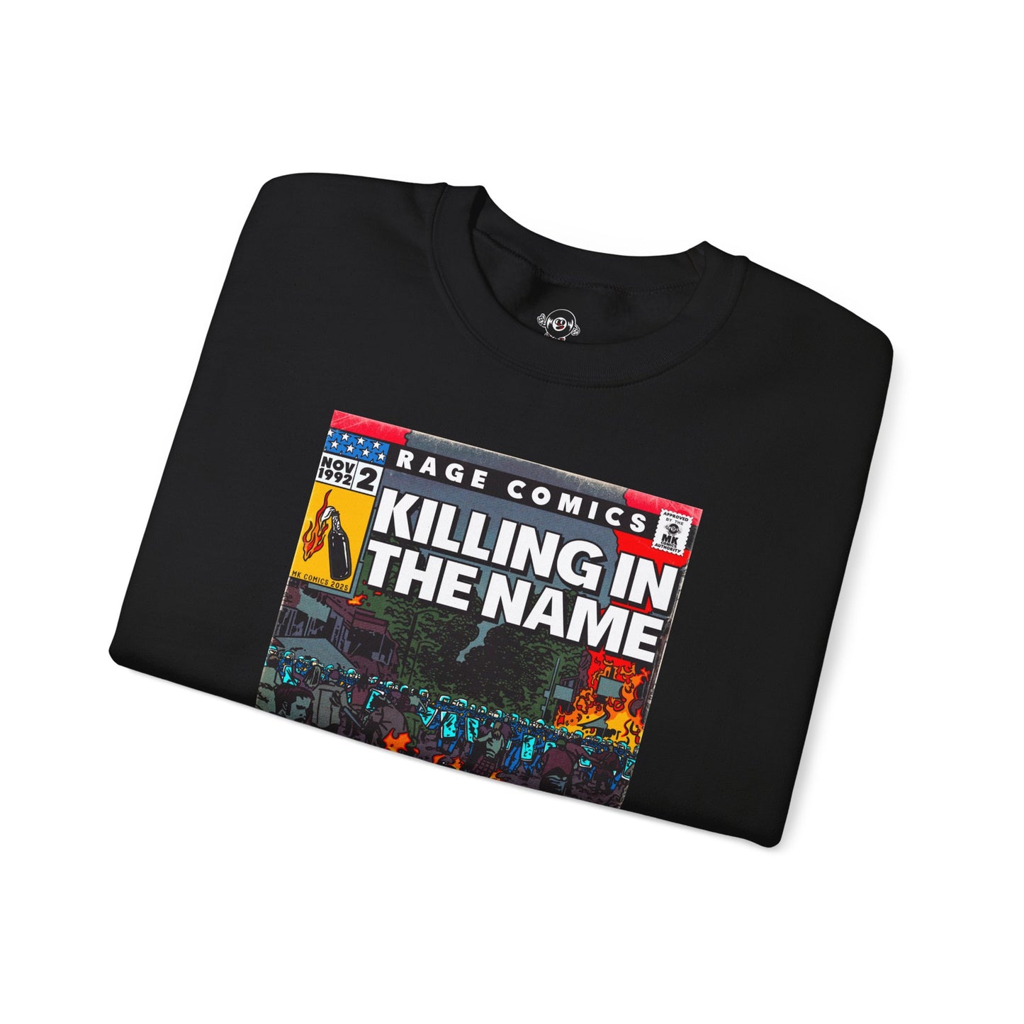 Rage - Killing In the Name - Unisex Heavy Blend™ Crewneck Sweatshirt