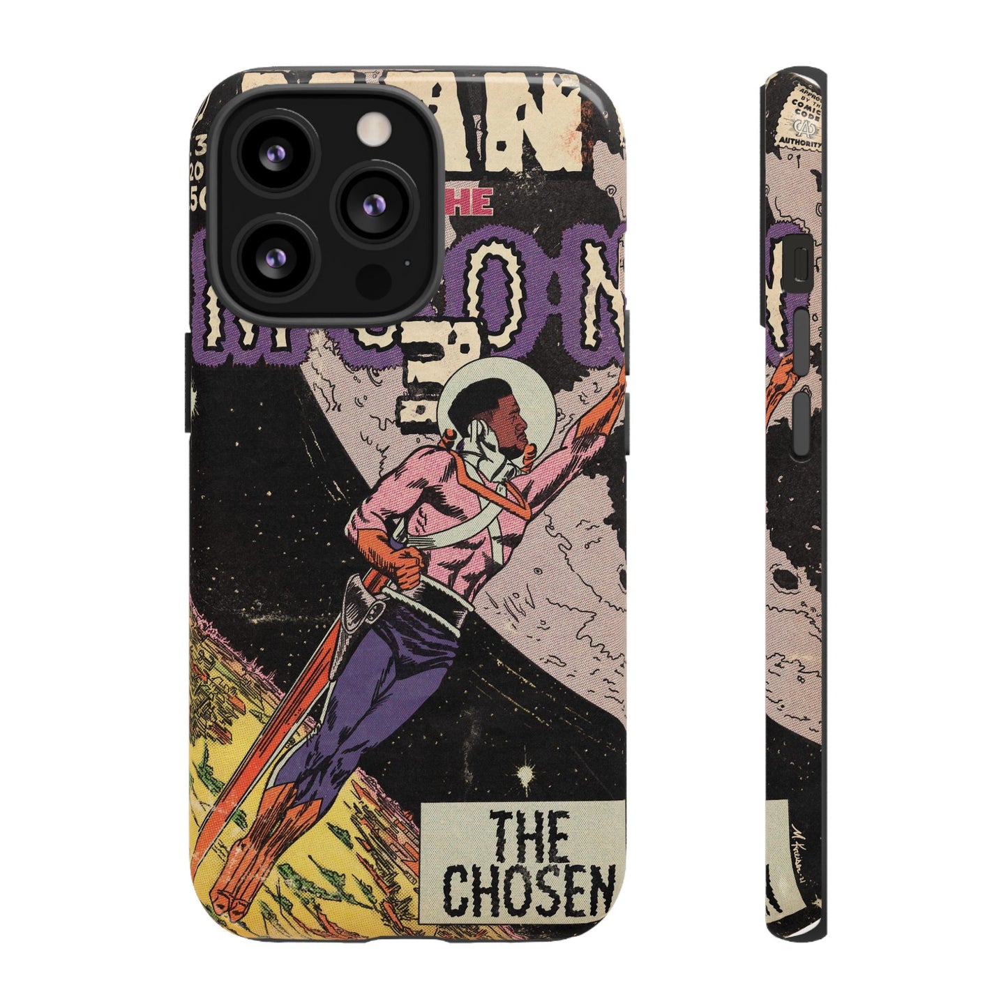 Man on the Moon 3 - Tough Phone Cases